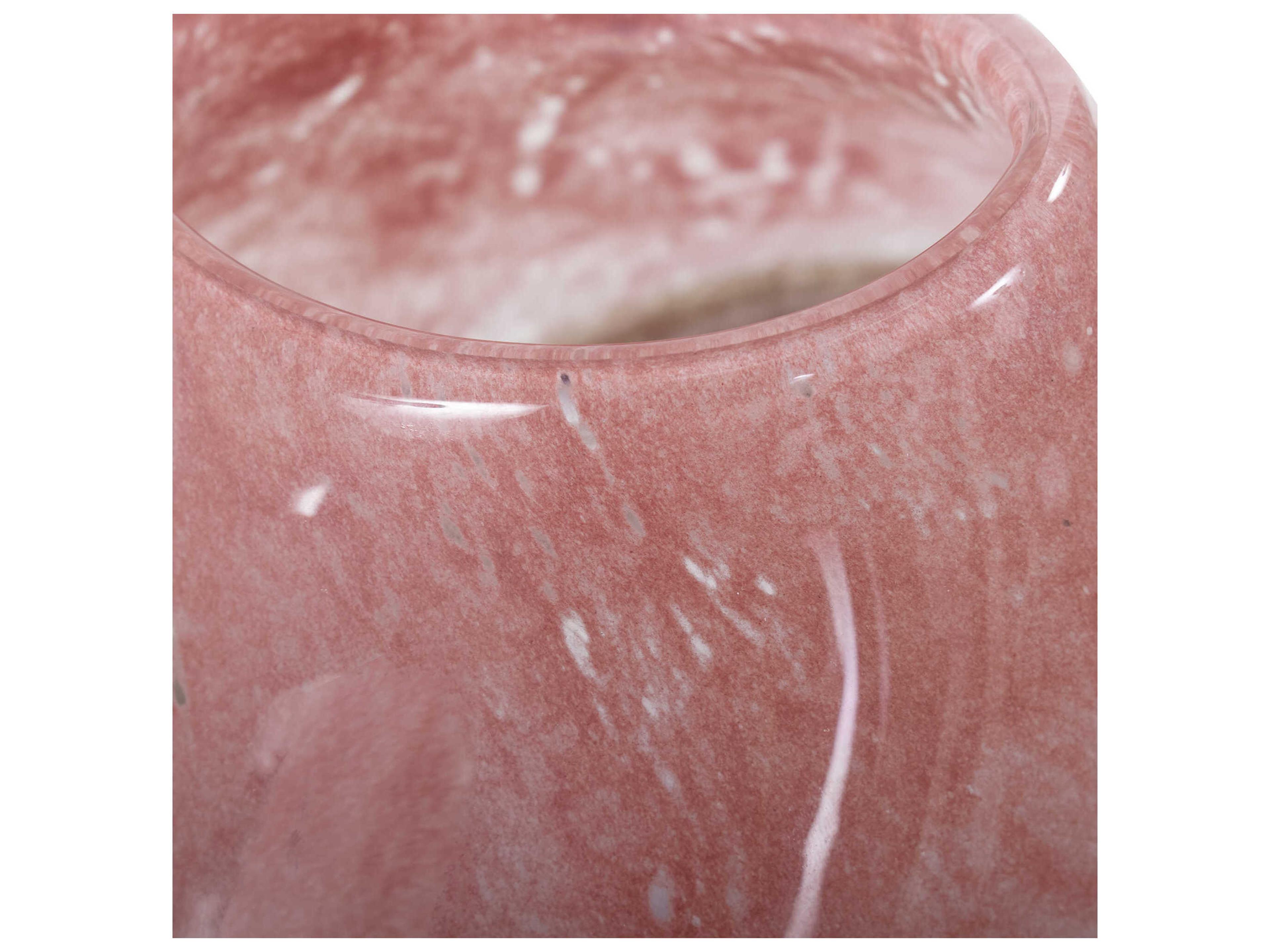 Howard Elliott Elsa Pink Brown Violet Vase