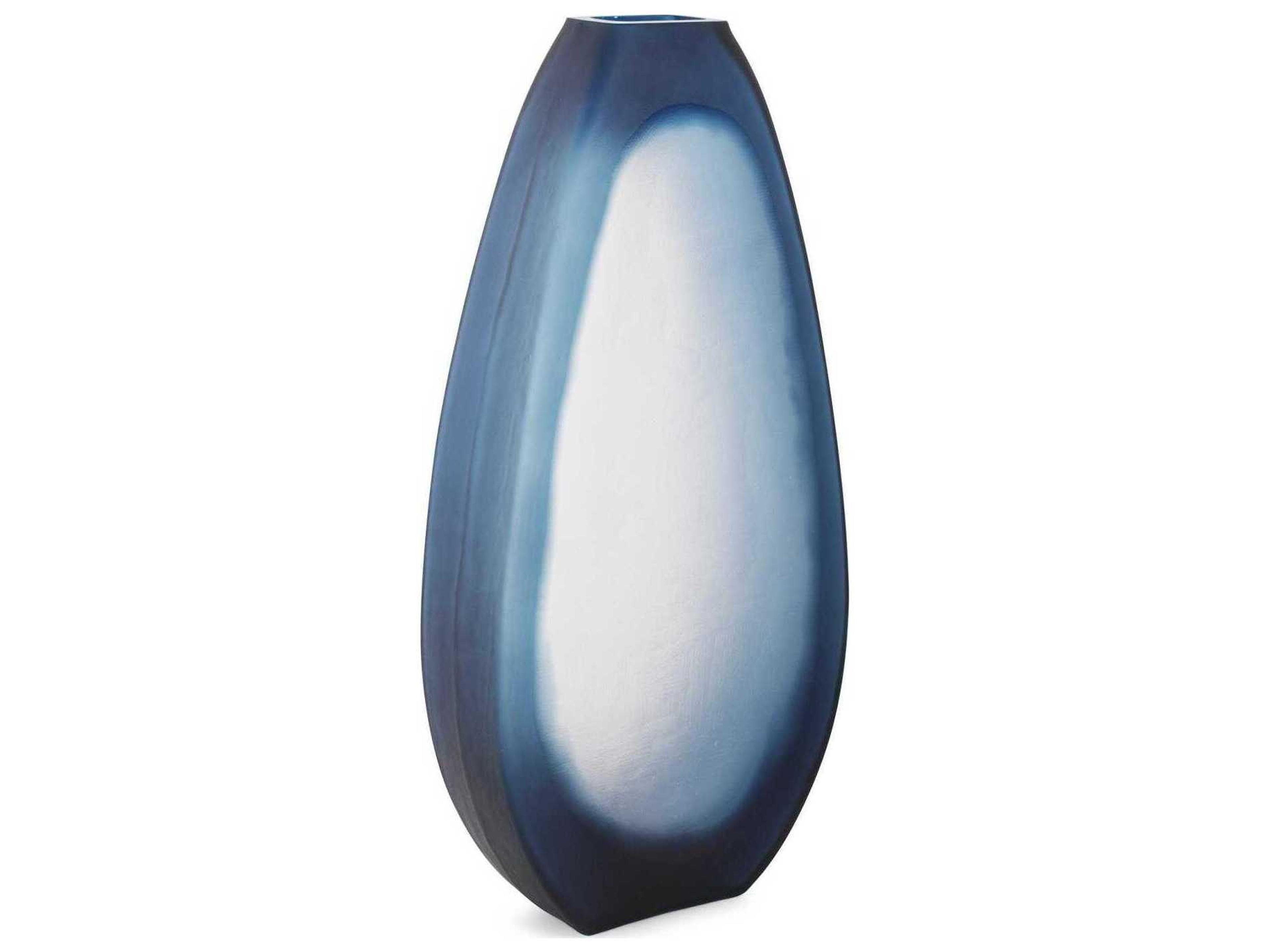 Howard Elliott Agot Sapphire Vase