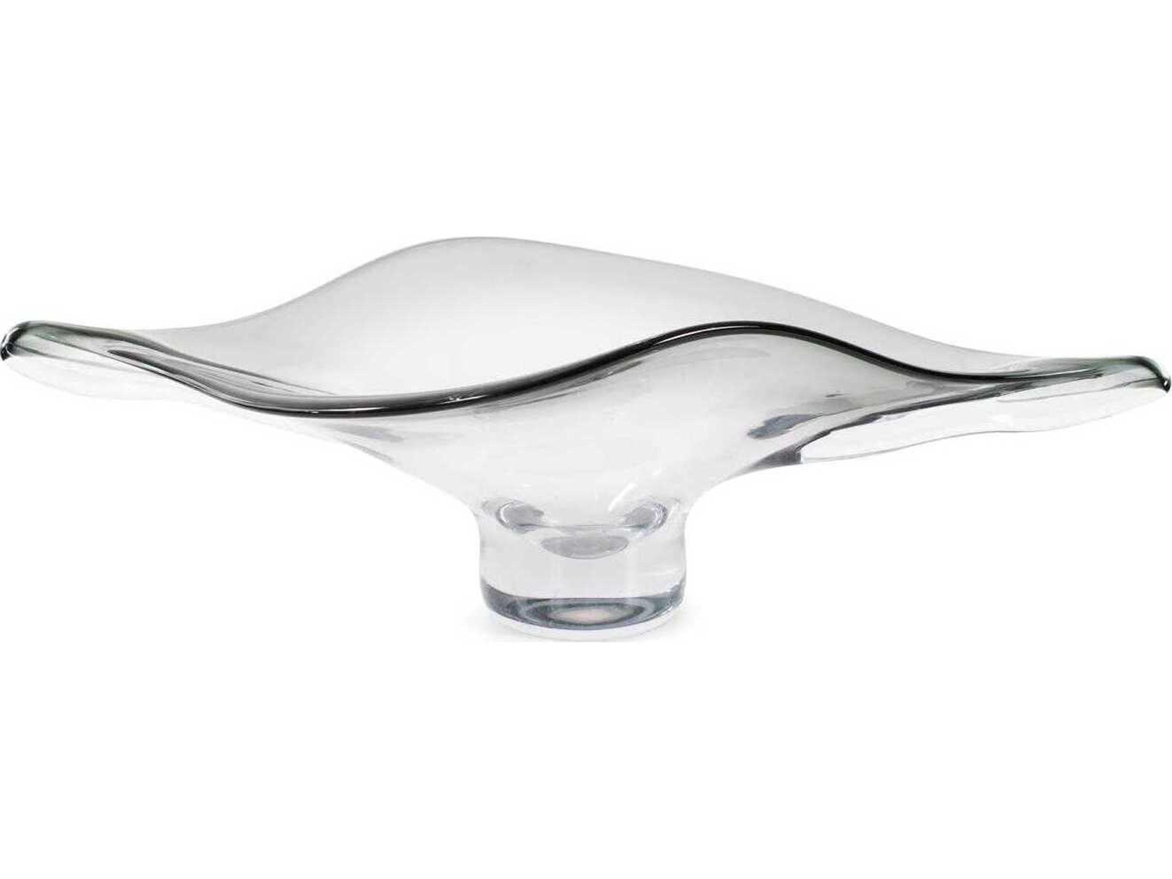 French Flare Glass Decorative Bowl