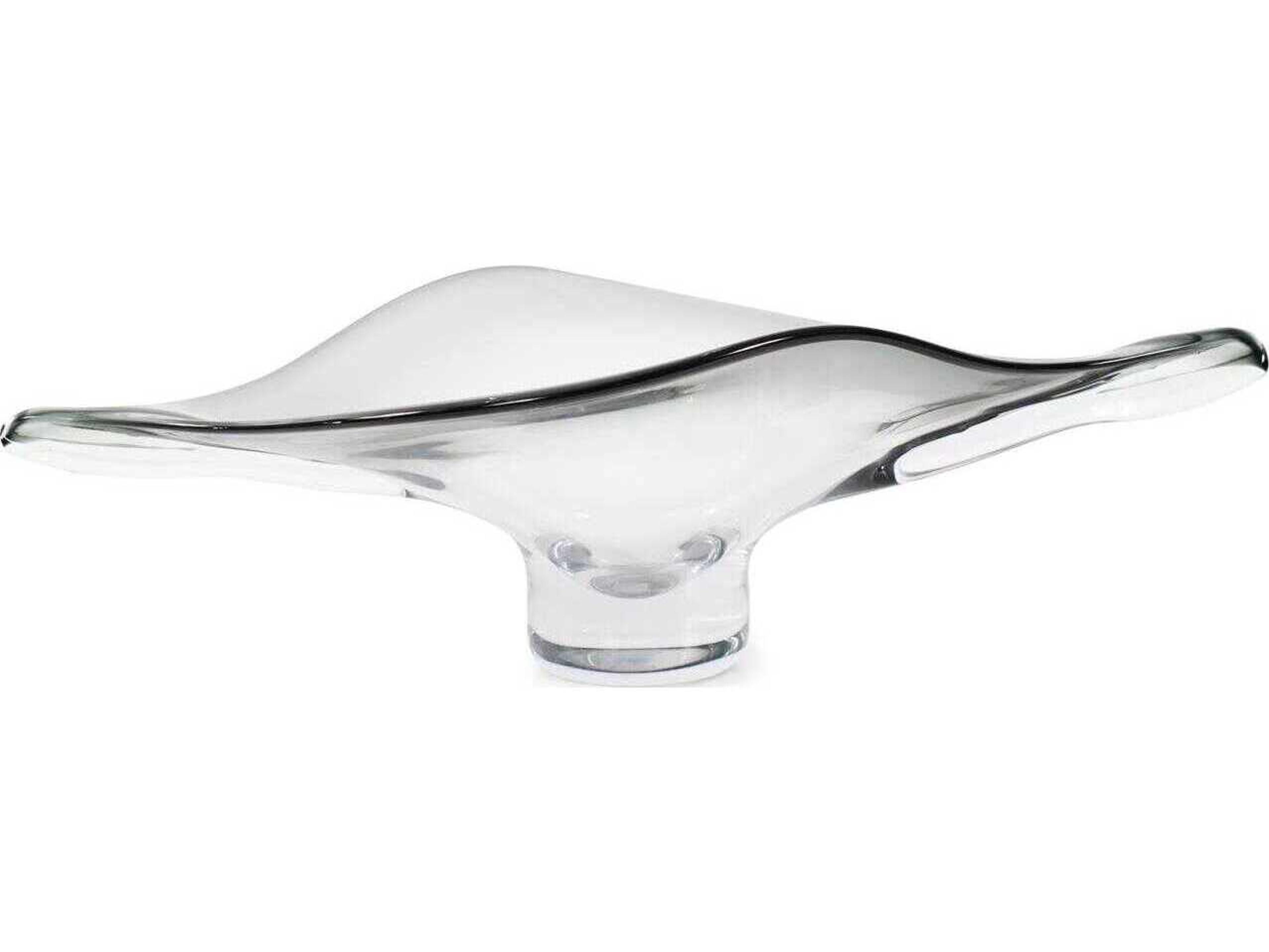 Howard Elliott French Flare Glass Decorative Bowl