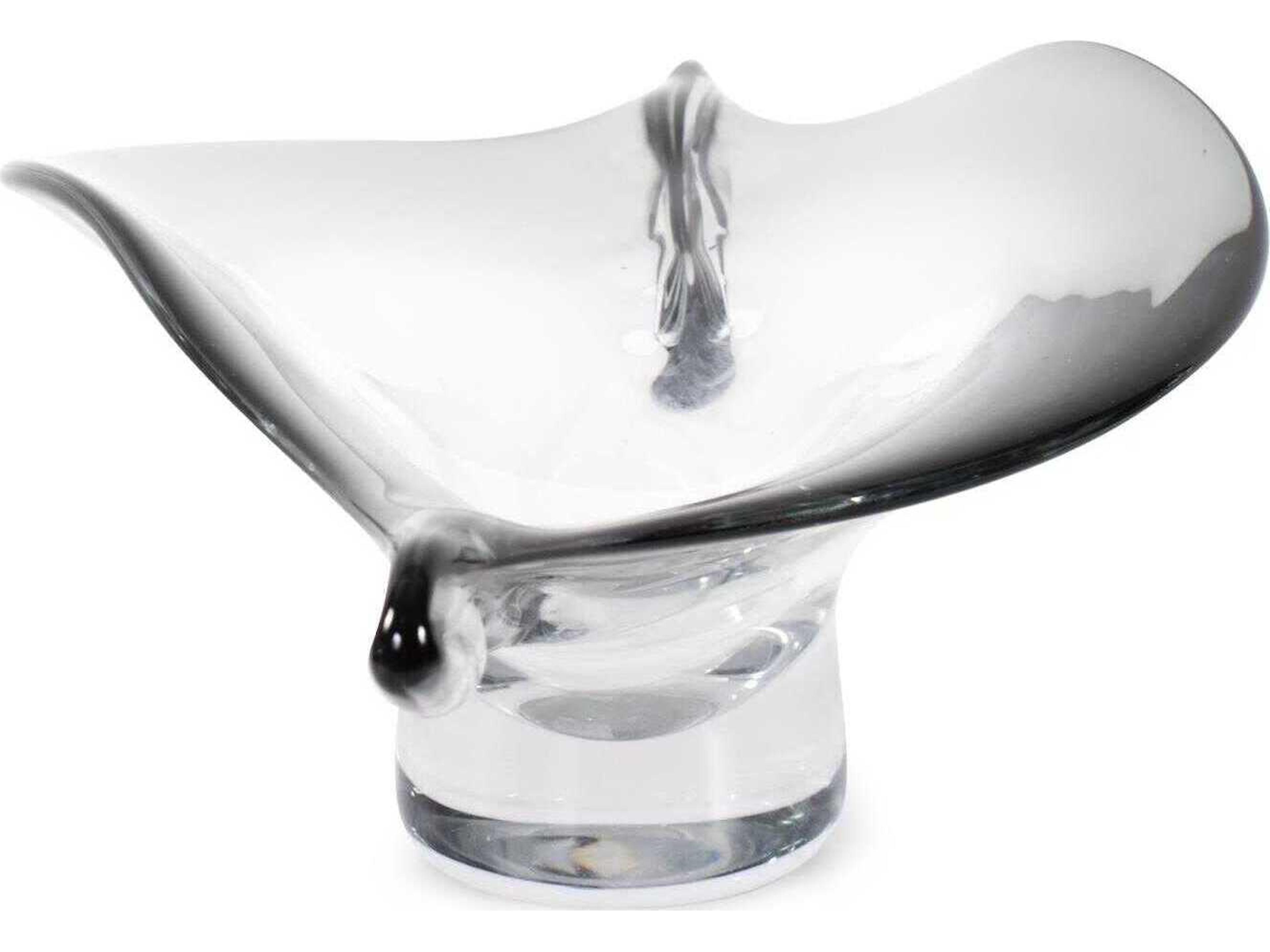 Howard Elliott French Flare Glass Decorative Bowl