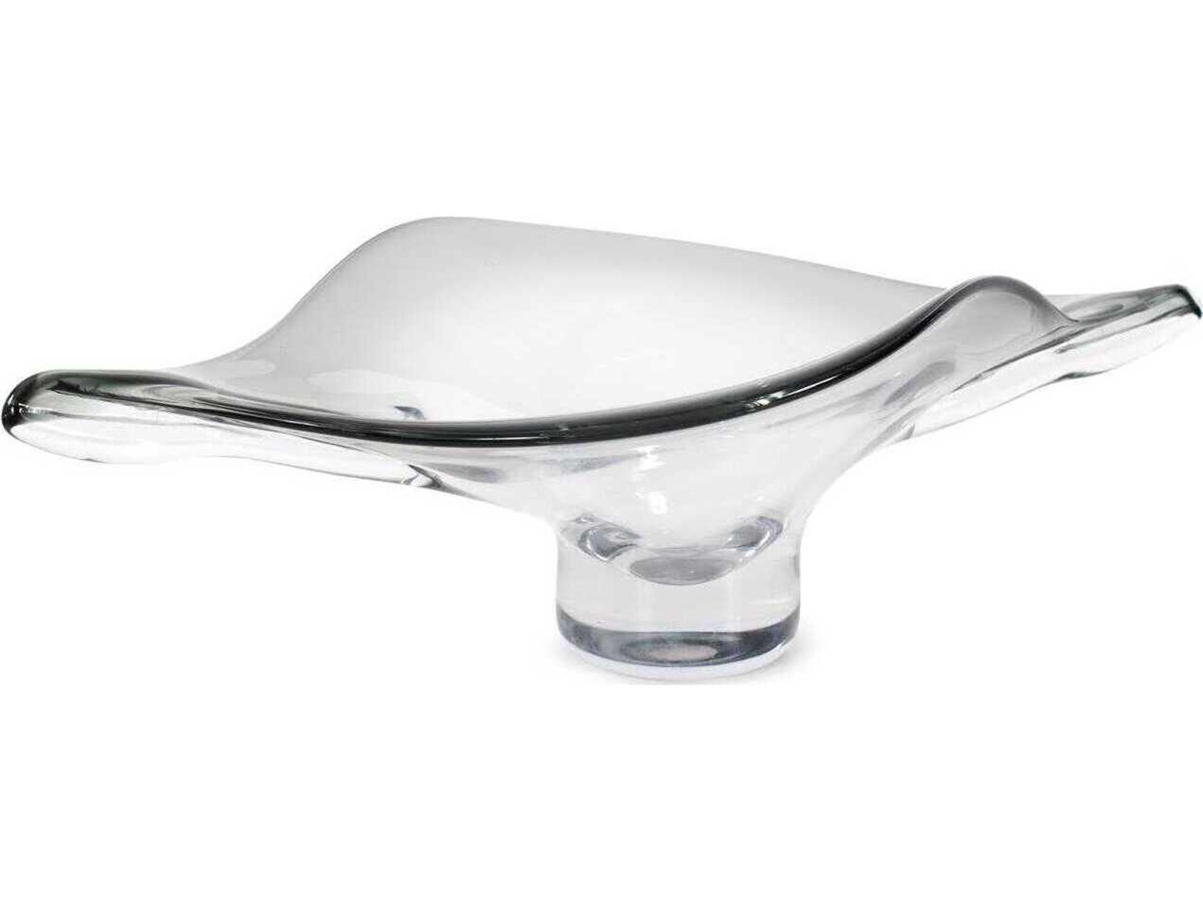 Howard Elliott French Flare Glass Decorative Bowl