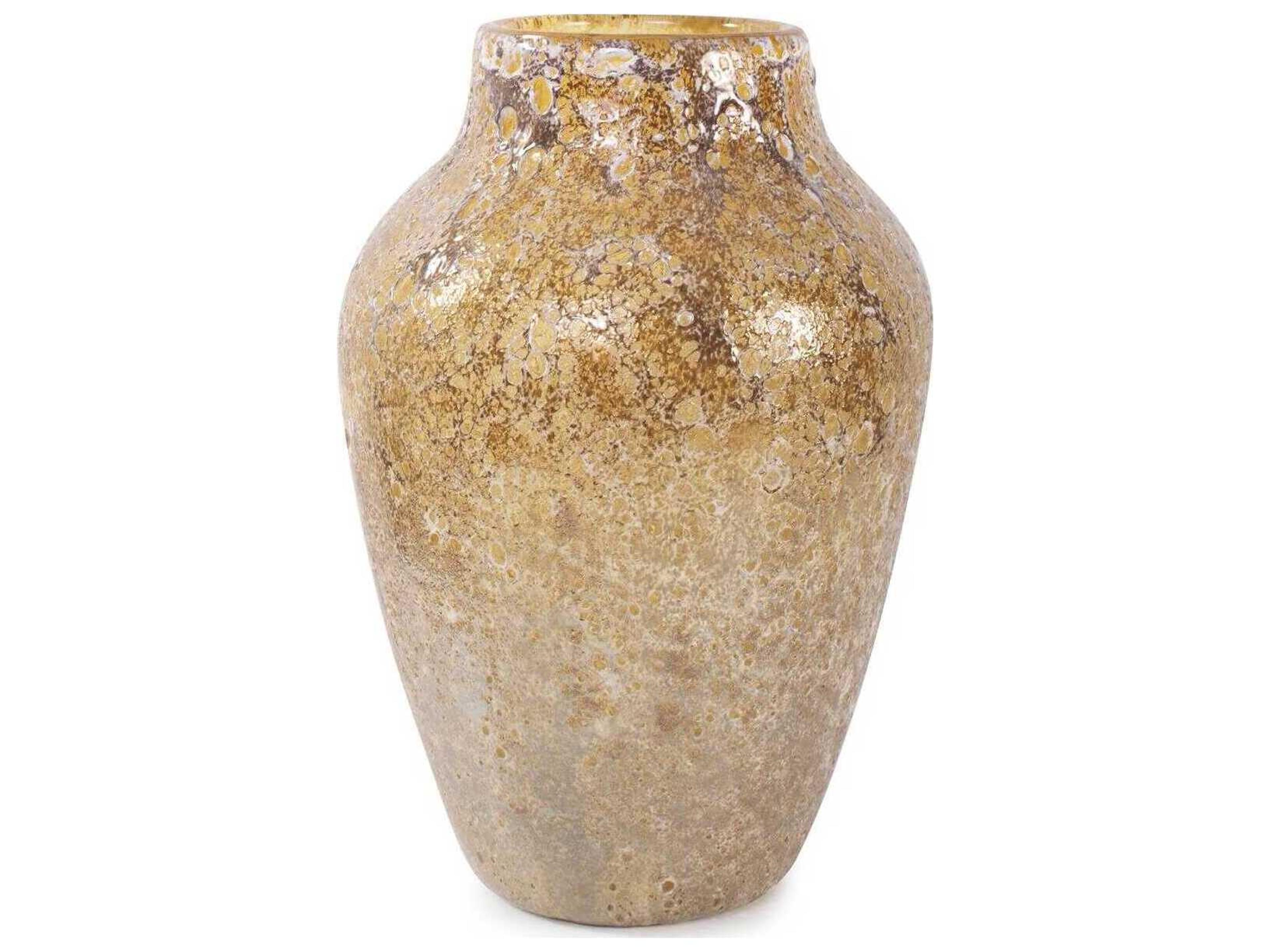 Howard Elliott Zynsky Amber Art Glass Vase