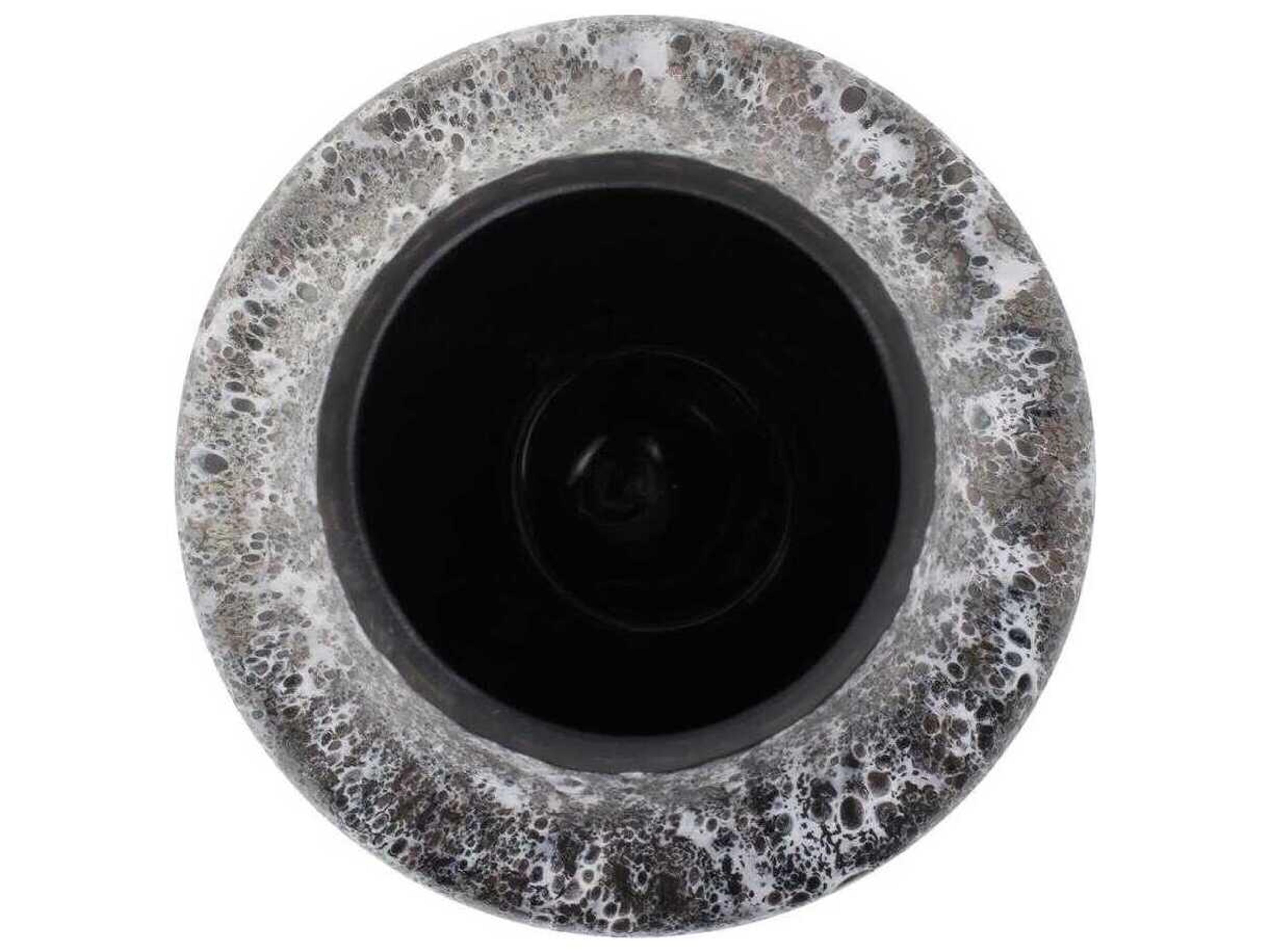 Howard Elliott Zynsky Mocha Art Glass Vase