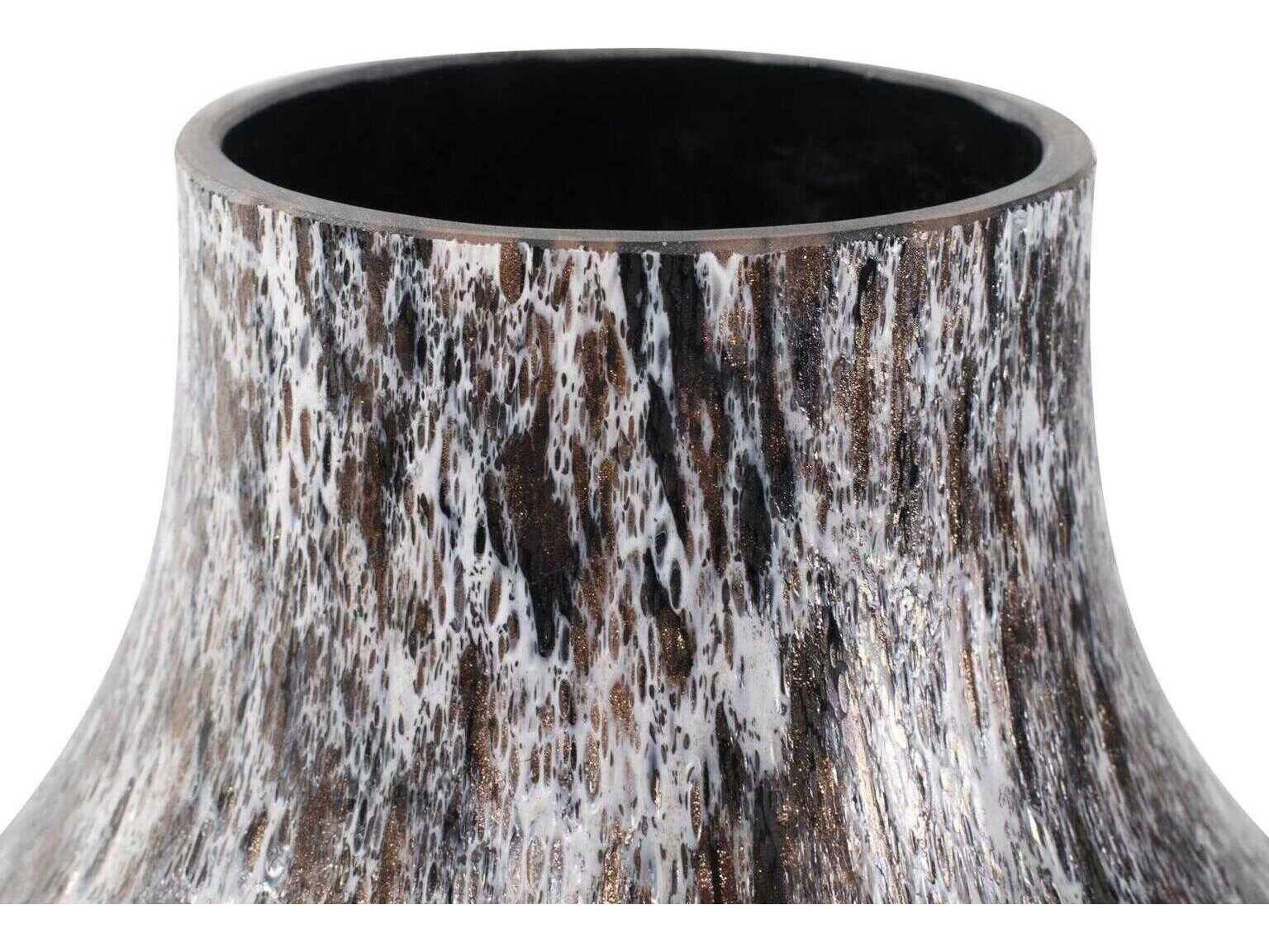 Howard Elliott Zynsky Mocha Art Glass Vase