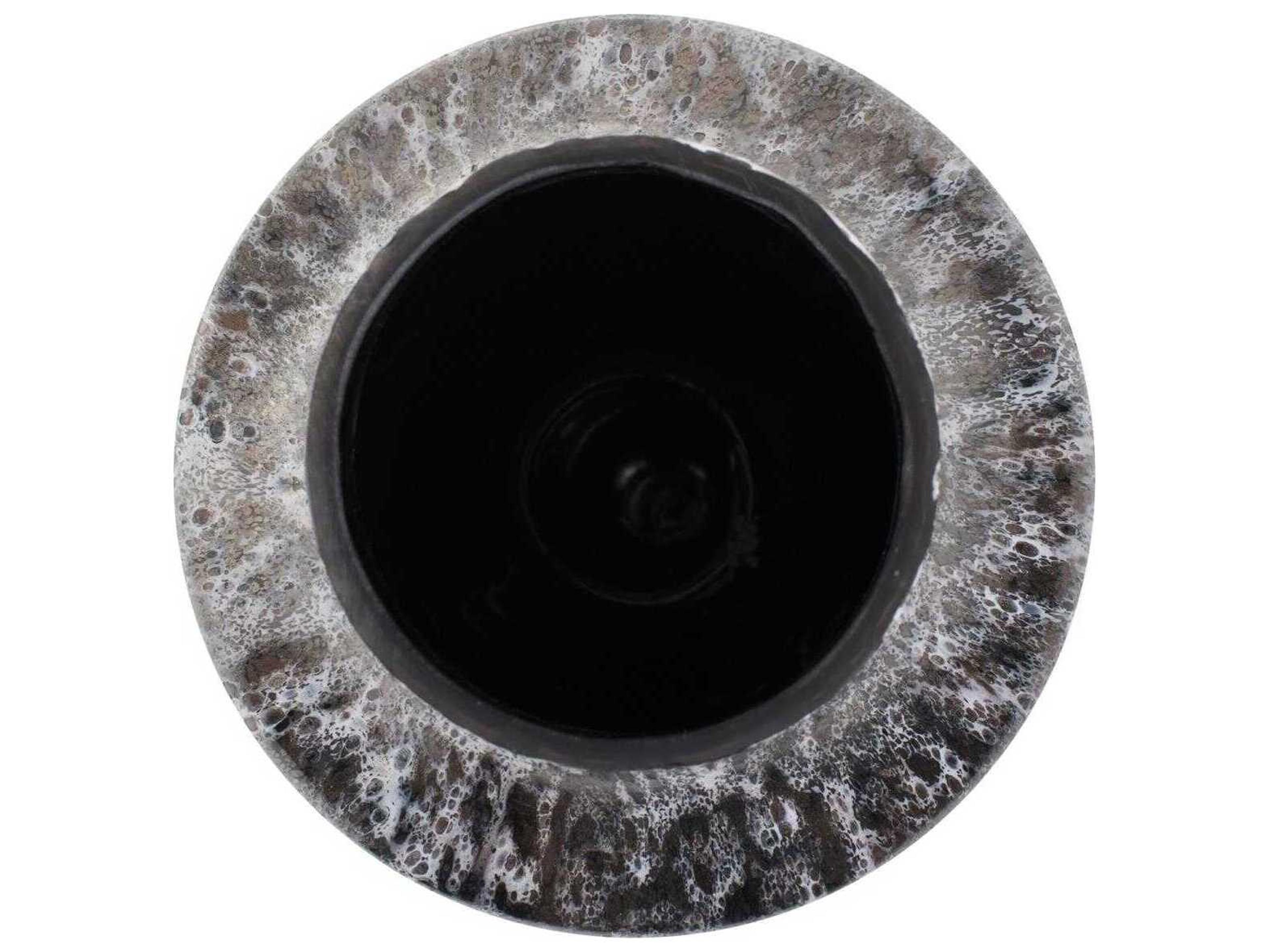 Howard Elliott Zynsky Mocha Art Glass Vase