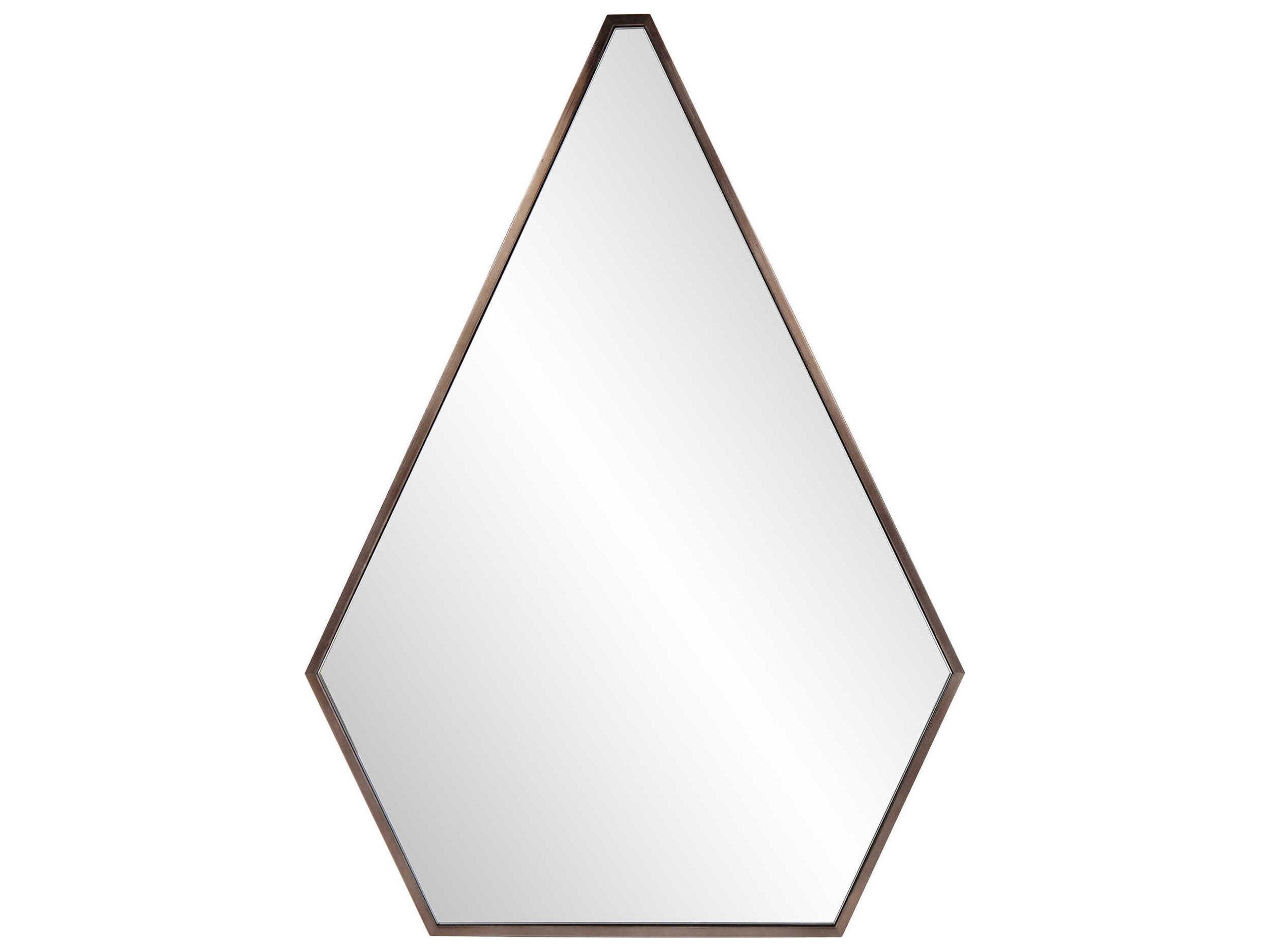 Howard Elliott Alto Brass Wall Mirror