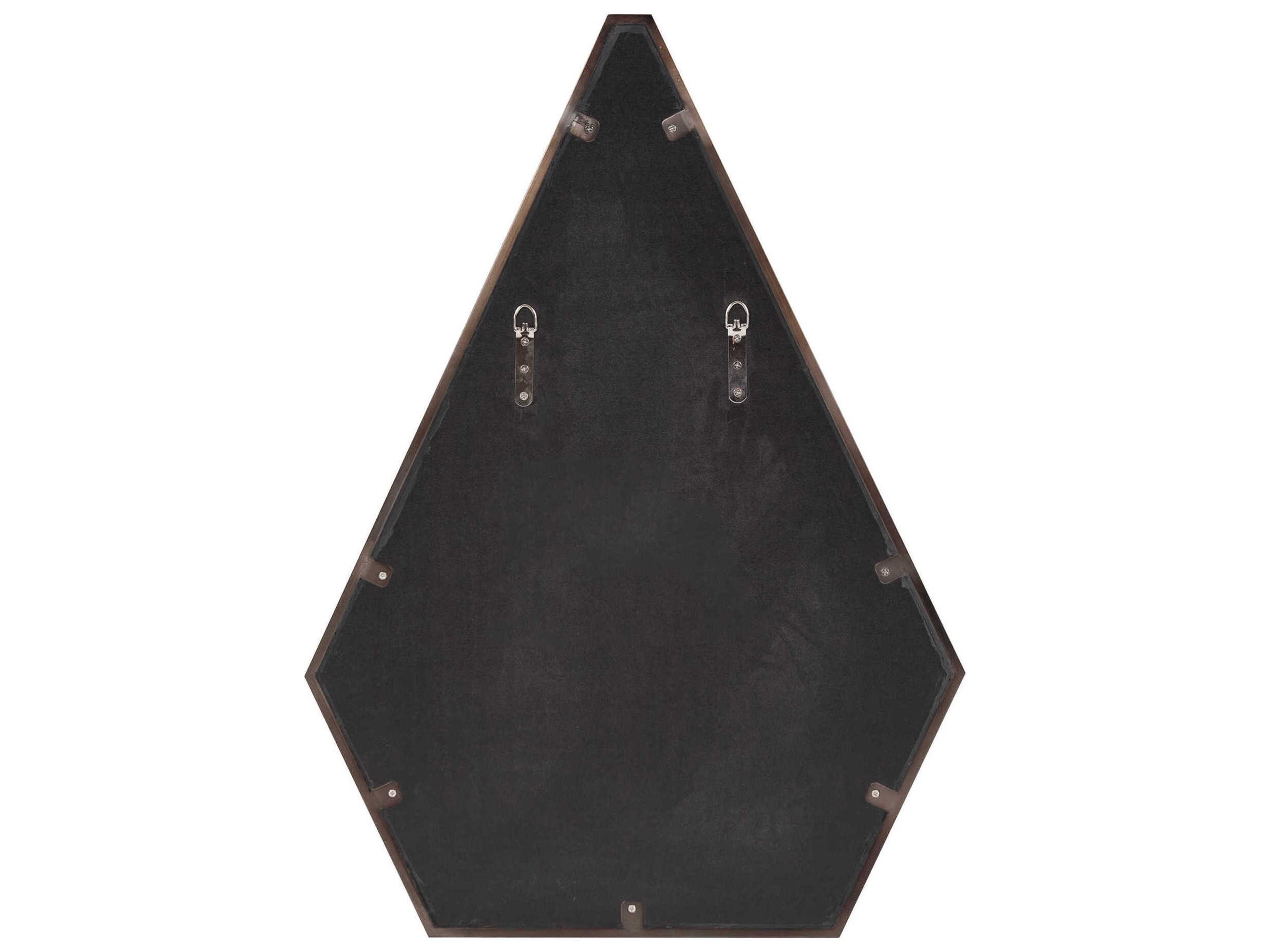 Howard Elliott Alto Brass Wall Mirror