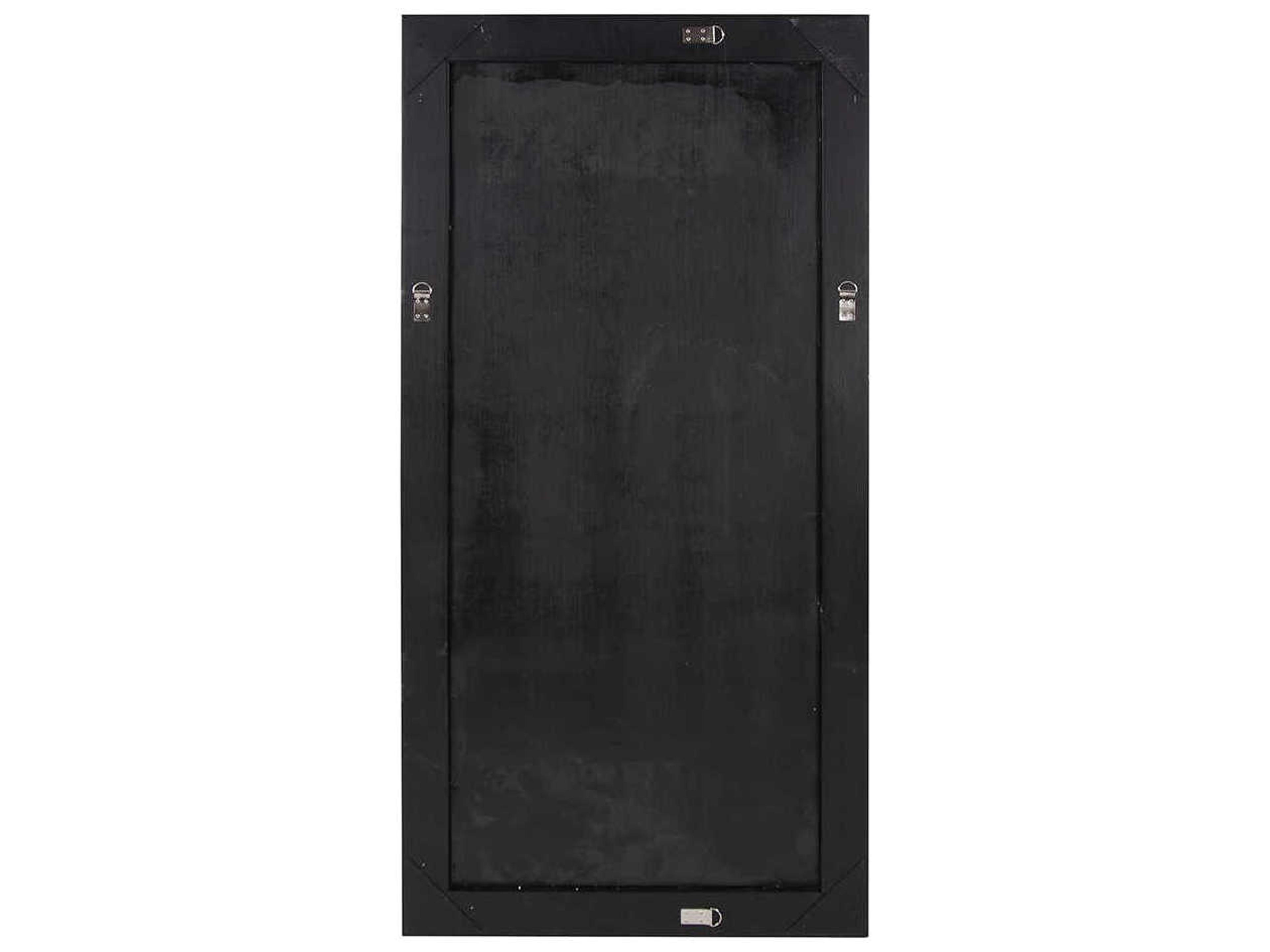 Howard Elliott Millennium Silver Leaf Rectangular Wall Mirror