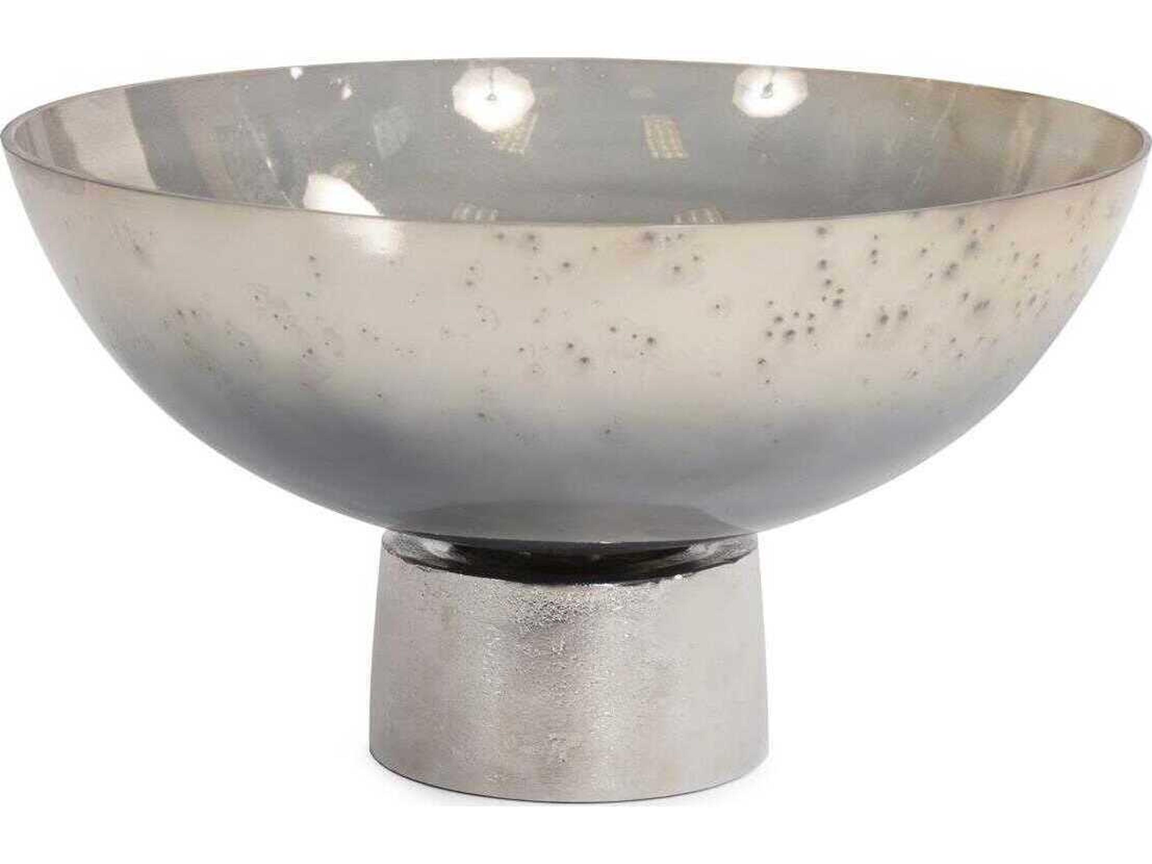 Howard Elliott Ombre Champagne Silver Decorative Bowl