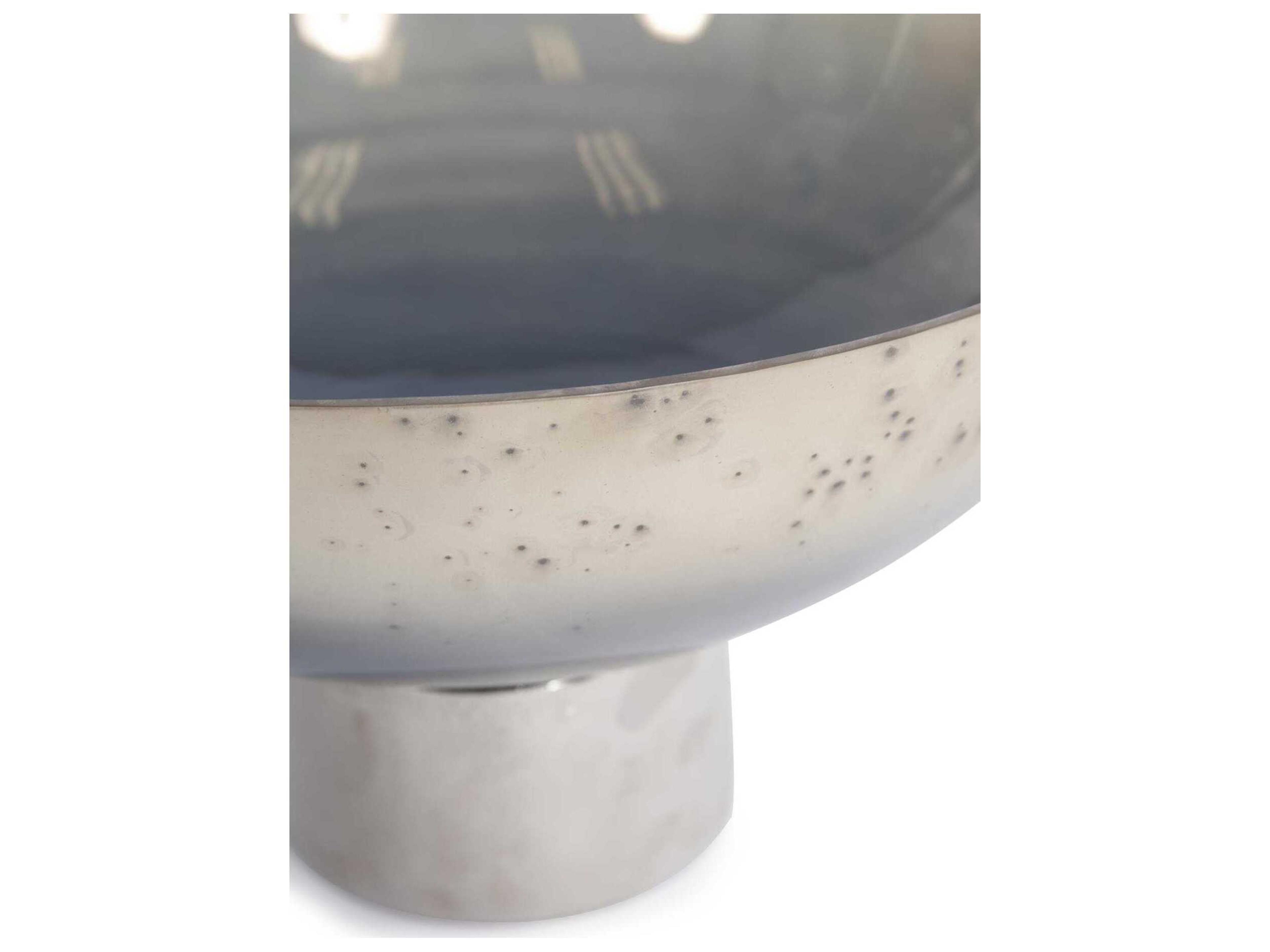 Howard Elliott Ombre Champagne Silver Decorative Bowl