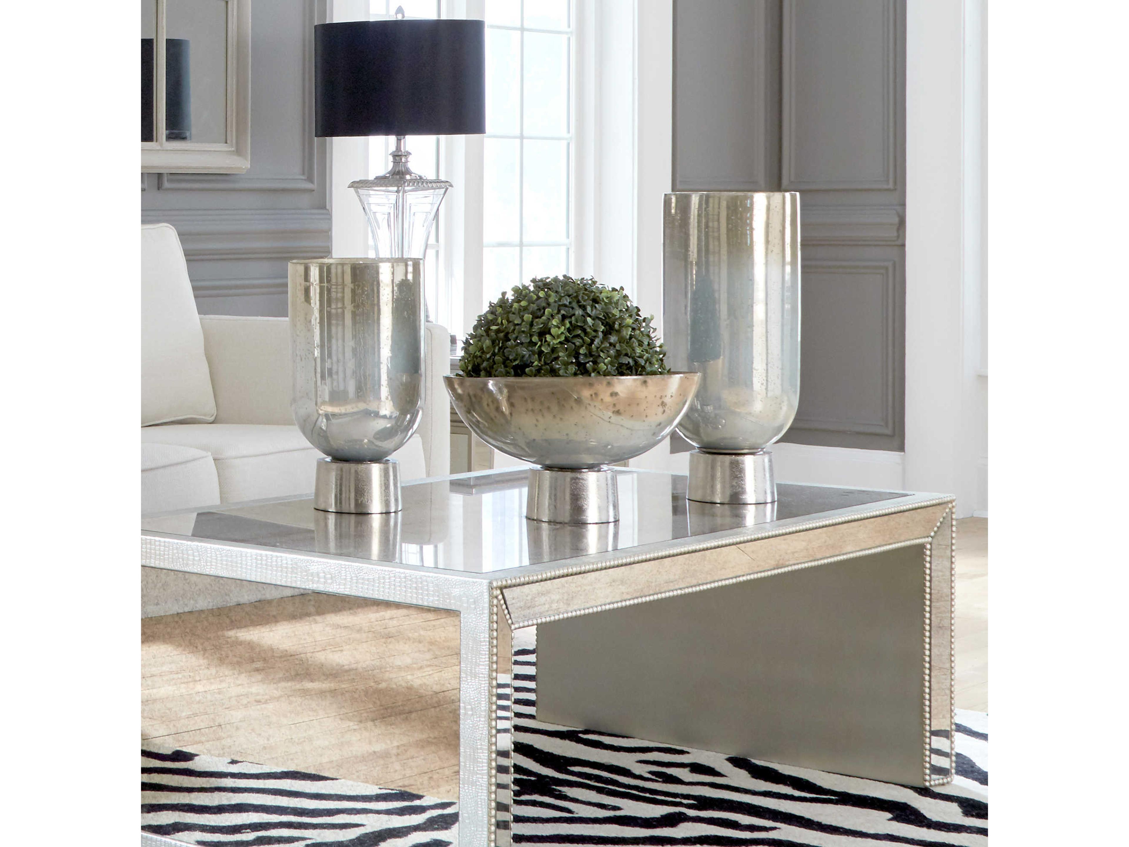 Howard Elliott Grotto Blue 19" High Vase