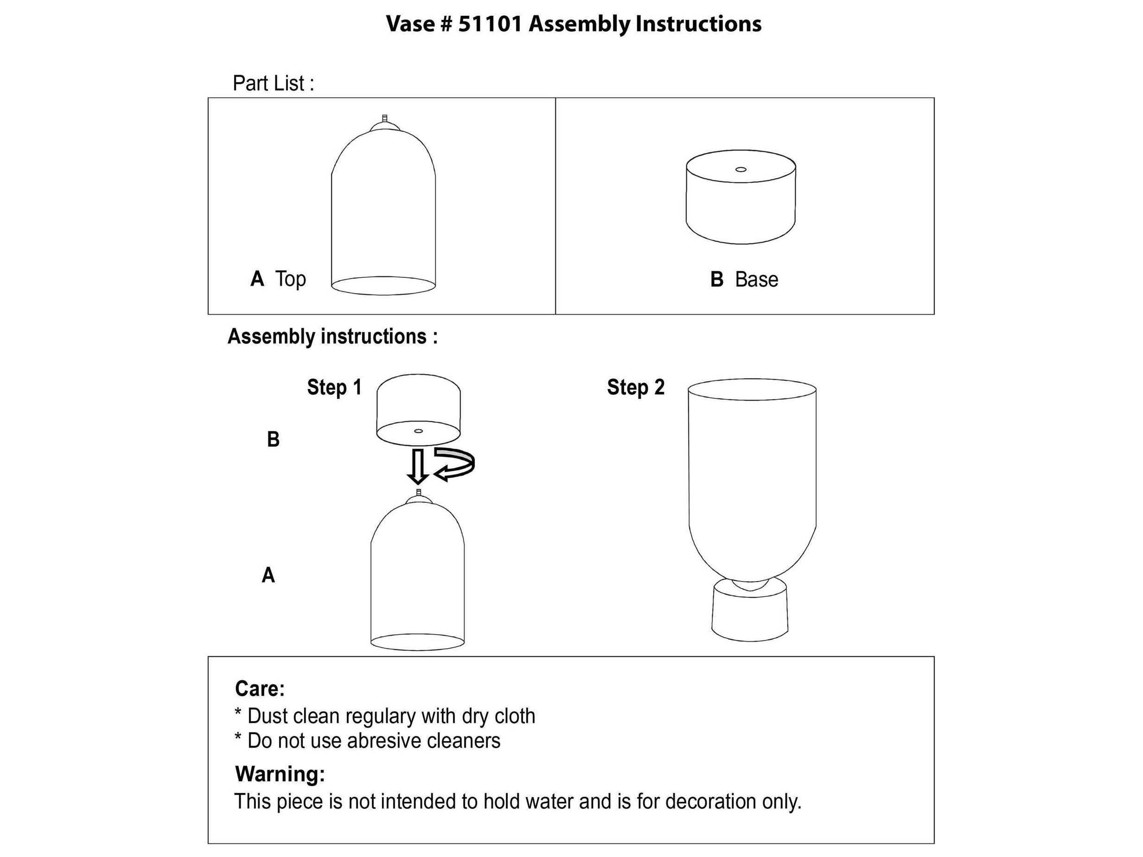 Howard Elliott Grotto Blue 19" High Vase