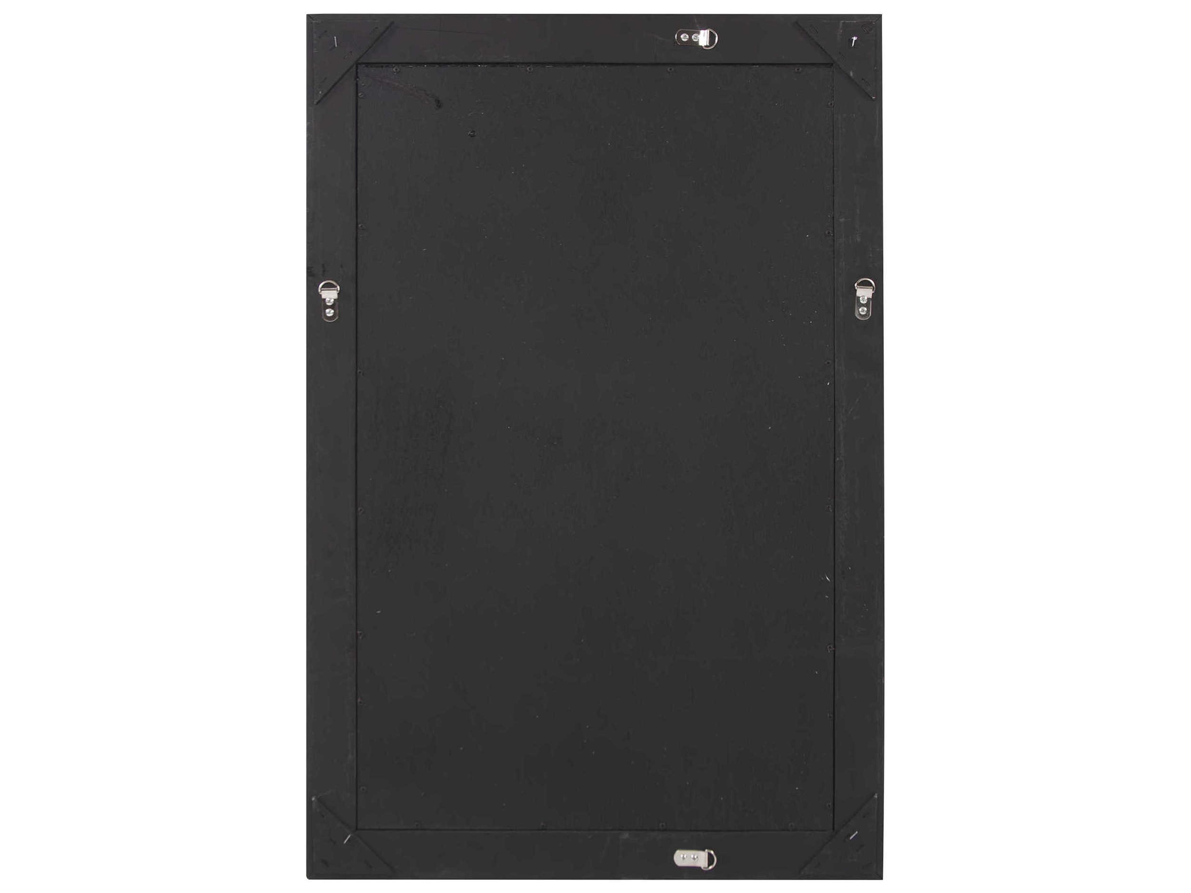 Howard Elliott Avery Champagne Silver Rectangular Wall Mirror