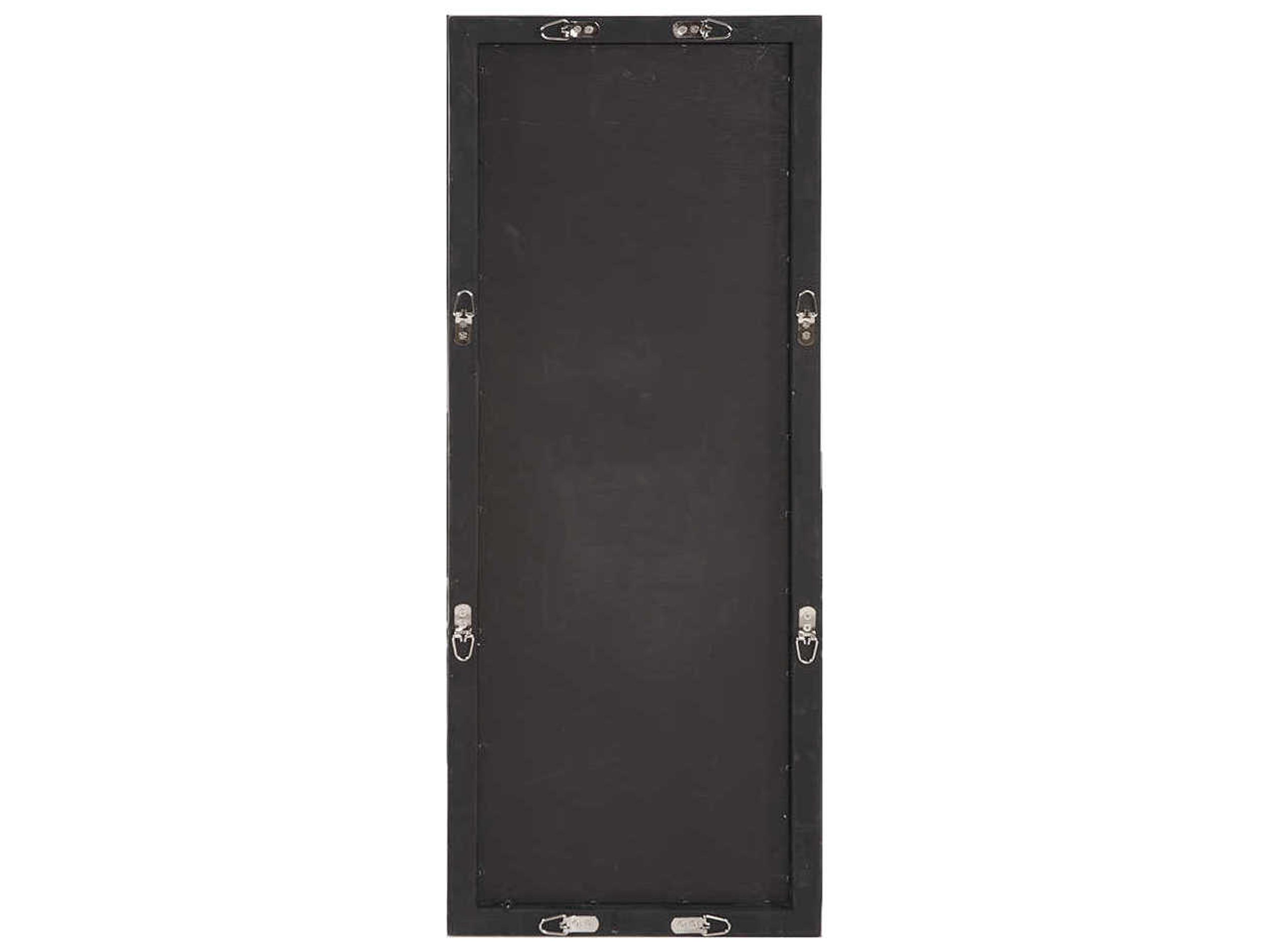 Howard Elliott Dynasty Champagne Silver Leaf Rectangular Wall Mirror