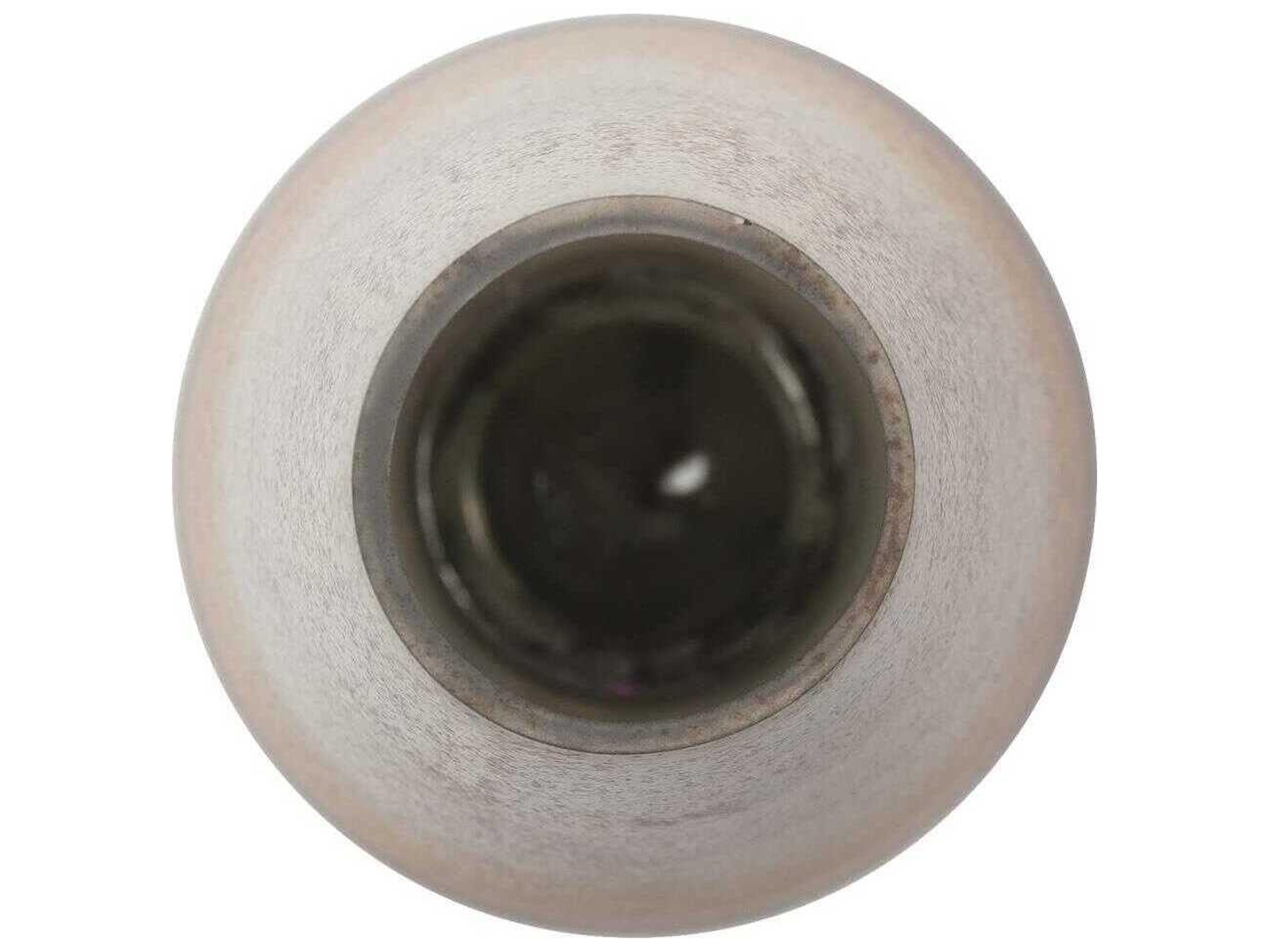 Howard Elliott Alana Ombre Taupe Bronze Vase