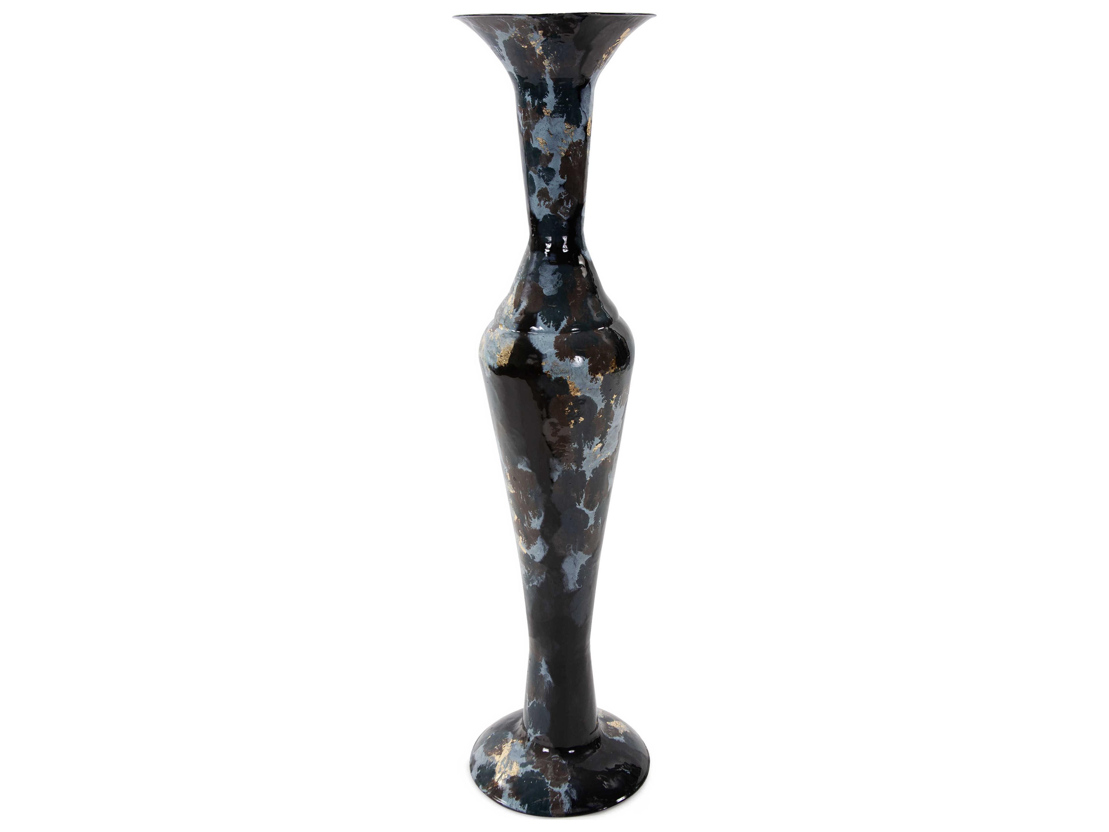 Howard Elliott Oceanique Ocean Beach Flared Iron Vase