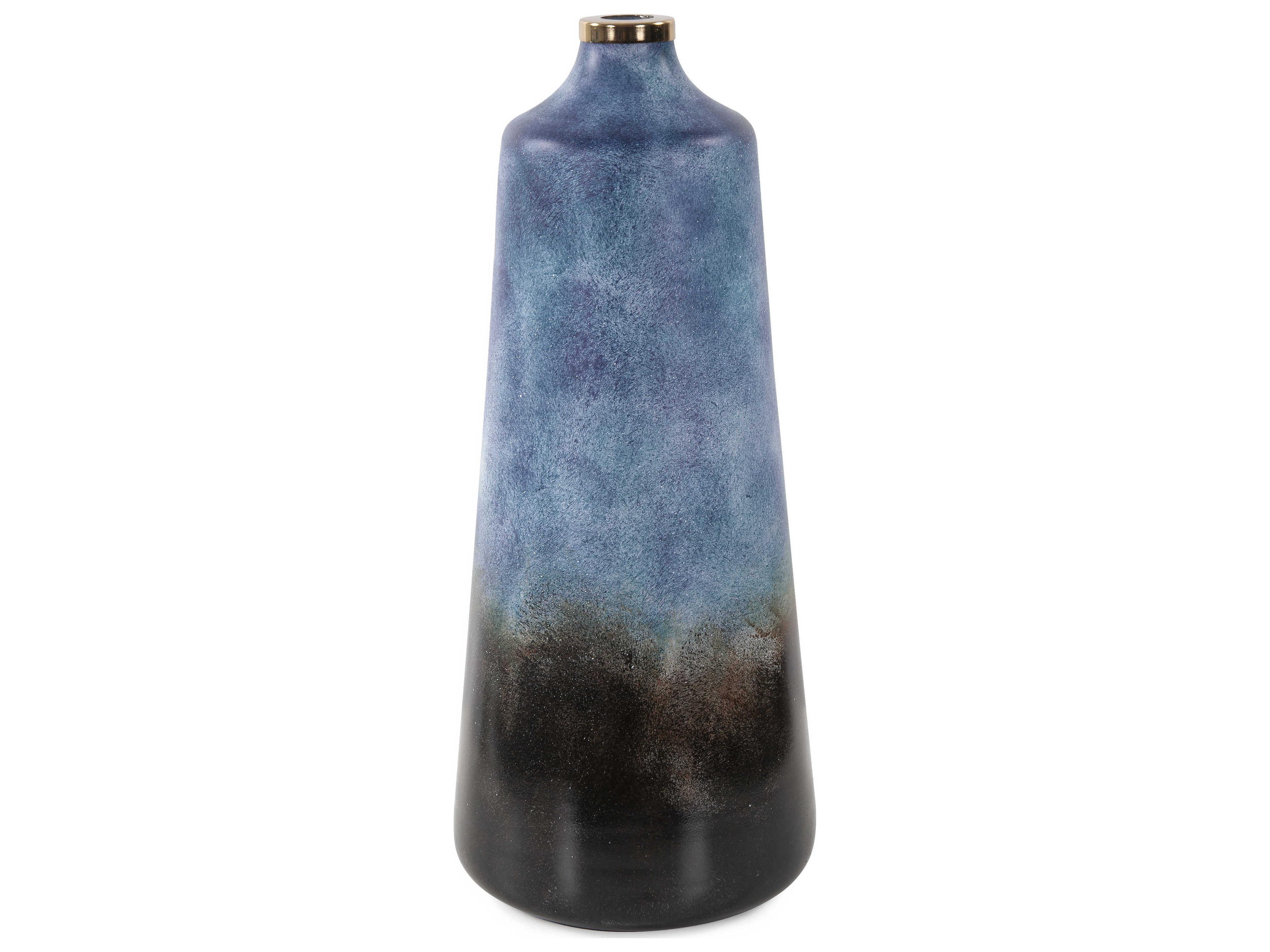 Howard Elliott Celestial Constellation Tapered Glass Vase