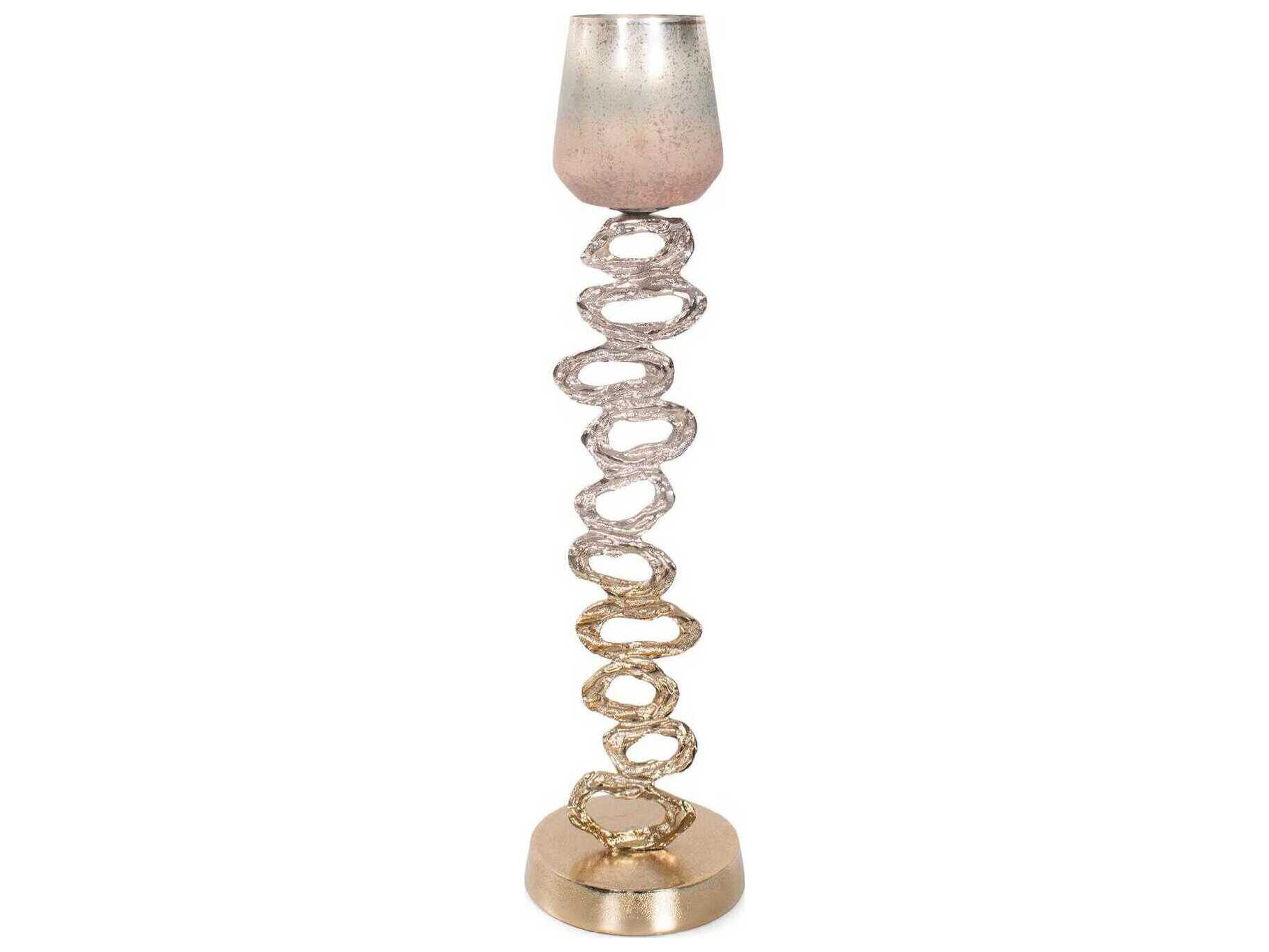 Howard Elliott Ombre Gold Teresina Candleholder