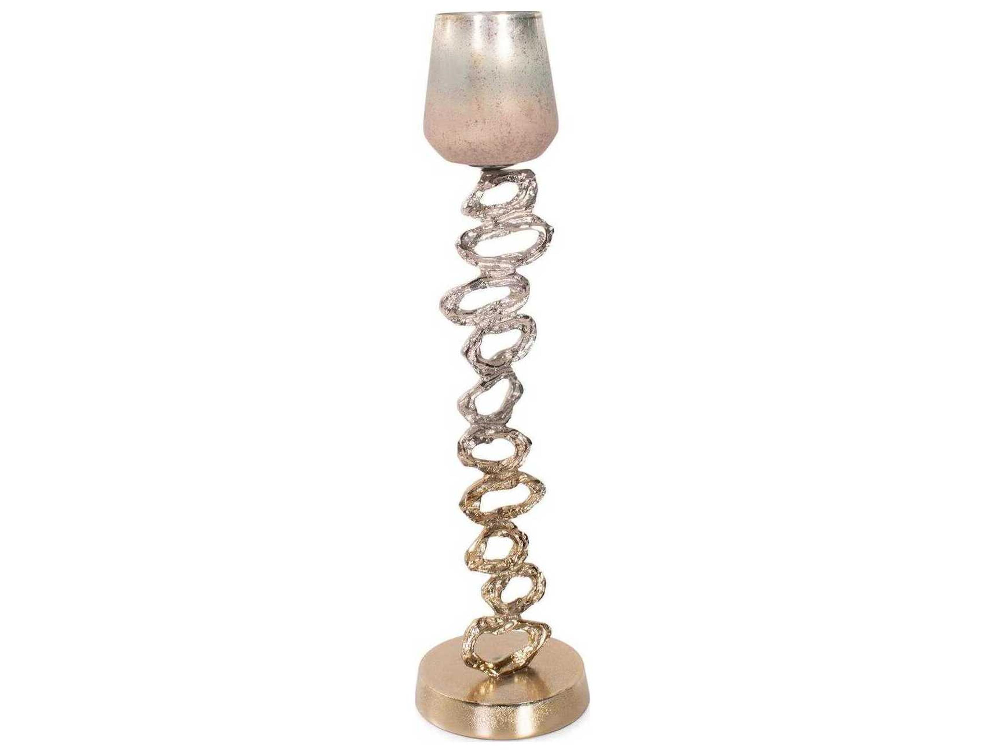 Howard Elliott Ombre Gold Teresina Candleholder