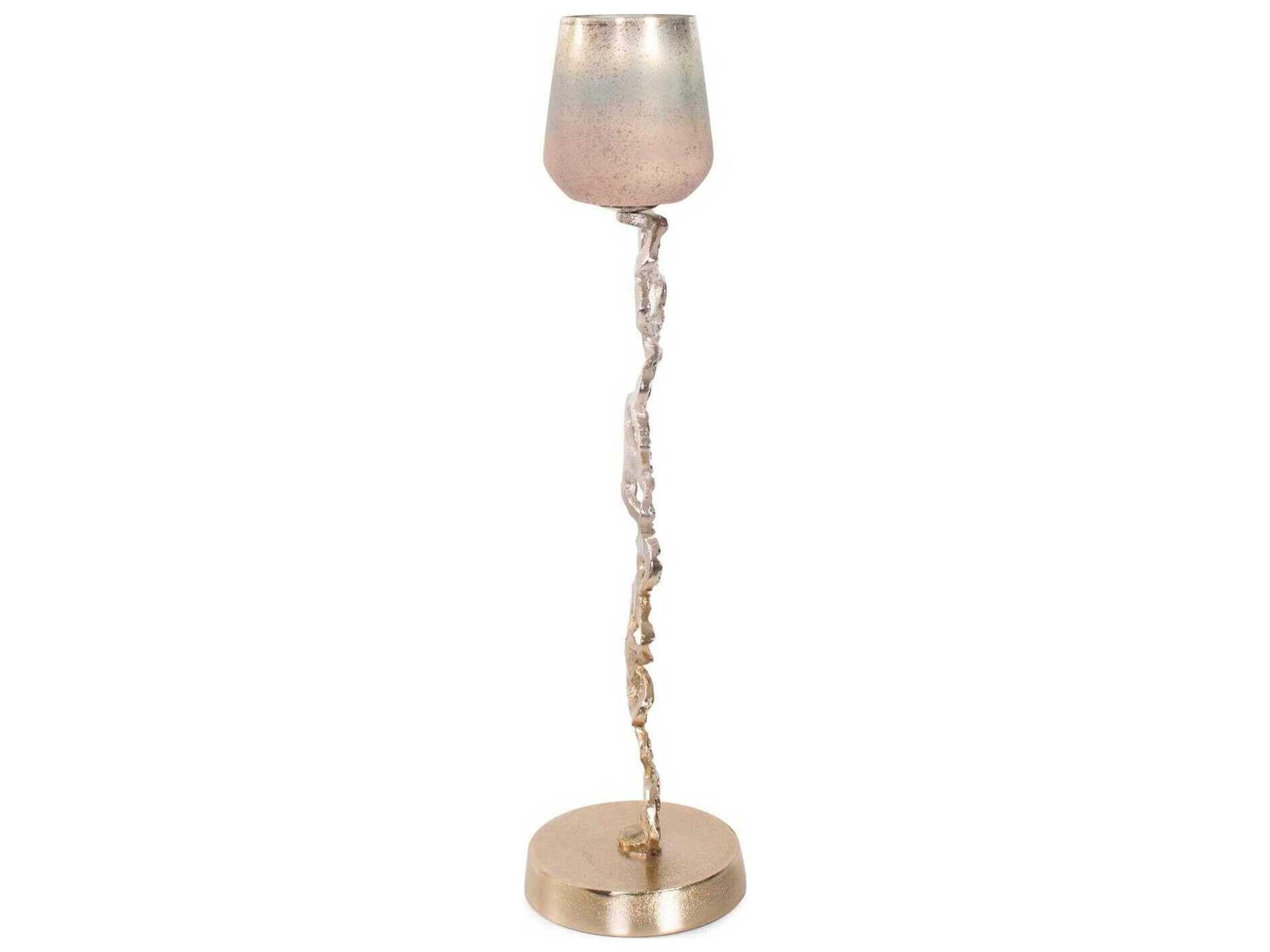 Howard Elliott Ombre Gold Teresina Candleholder