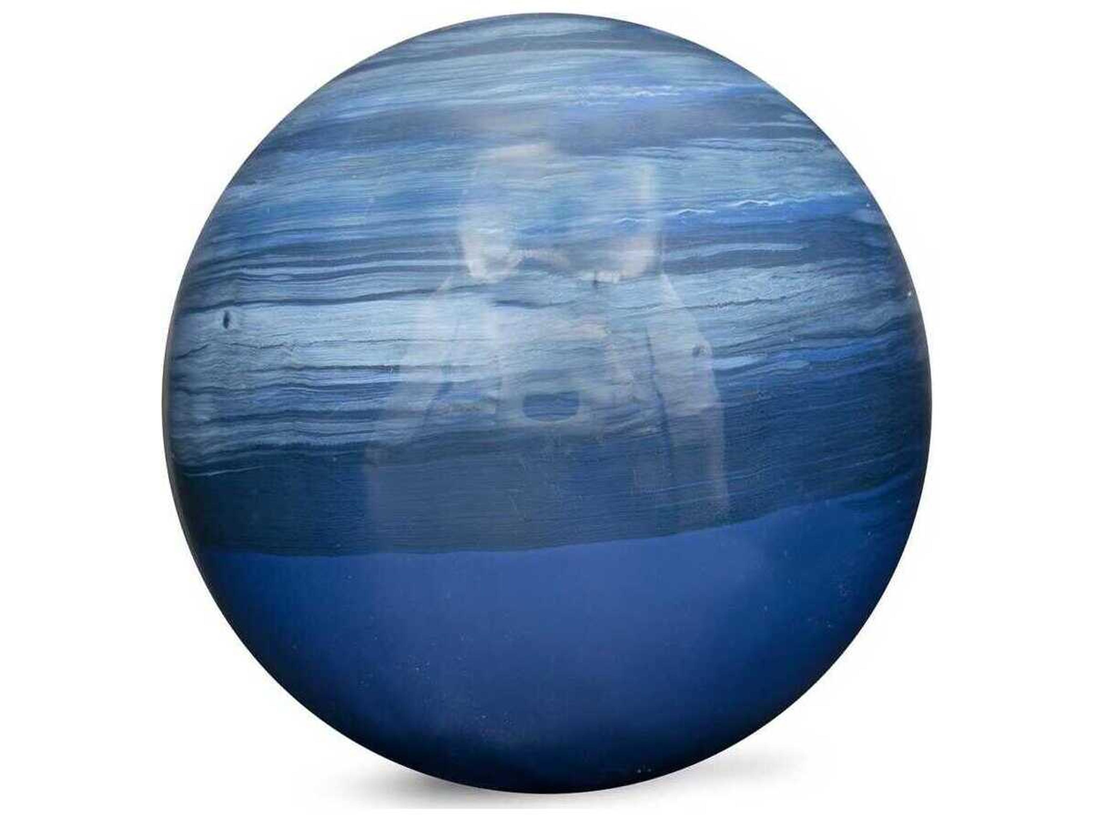 Howard Elliott Madagascar Sapphire Decorative Metal Orb