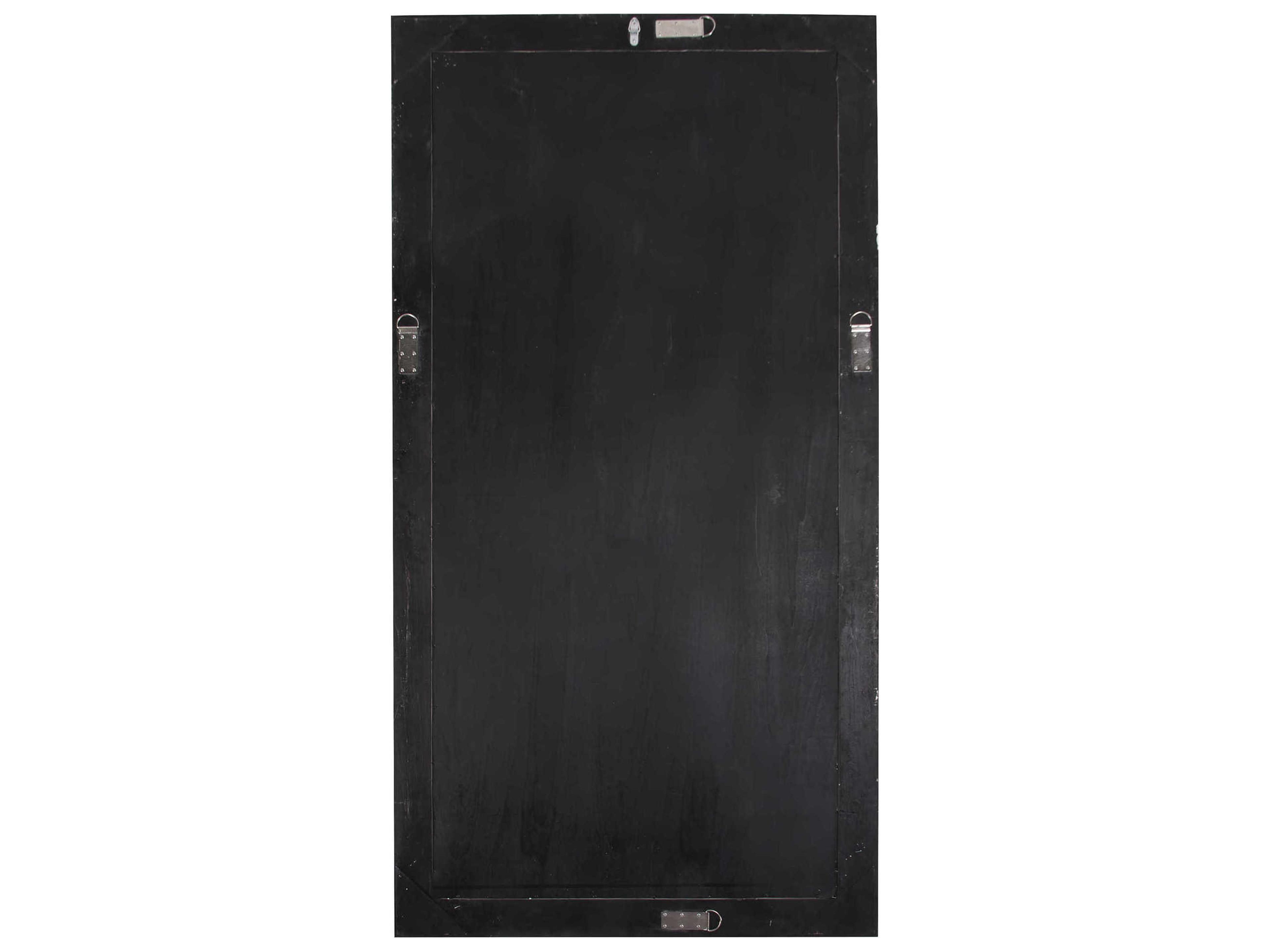 Howard Elliott Nancy Champagne Silver Rectangular Wall Mirror