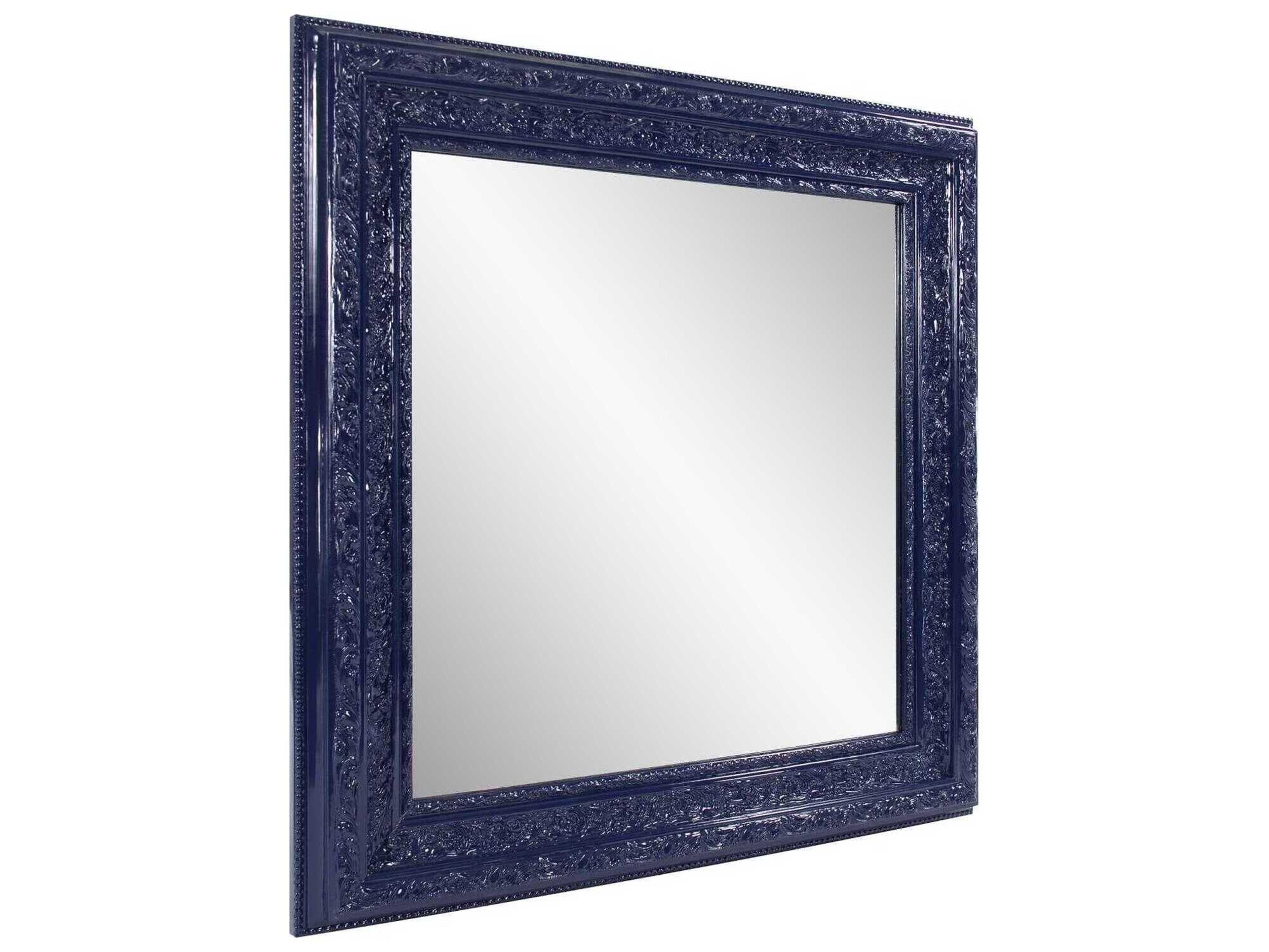 Nottingham Navy Square Wall Mirror
