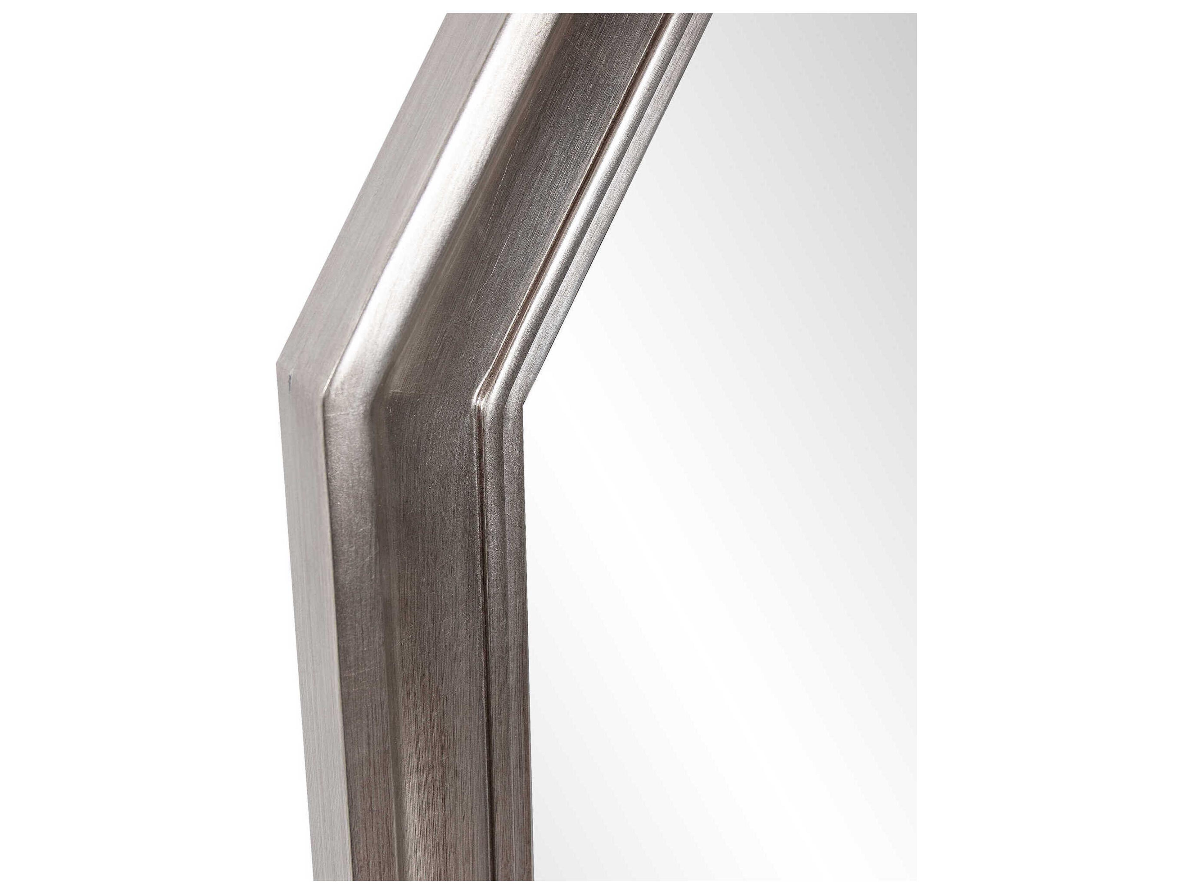 Howard Elliott Langford Antique Silver Wall Mirror