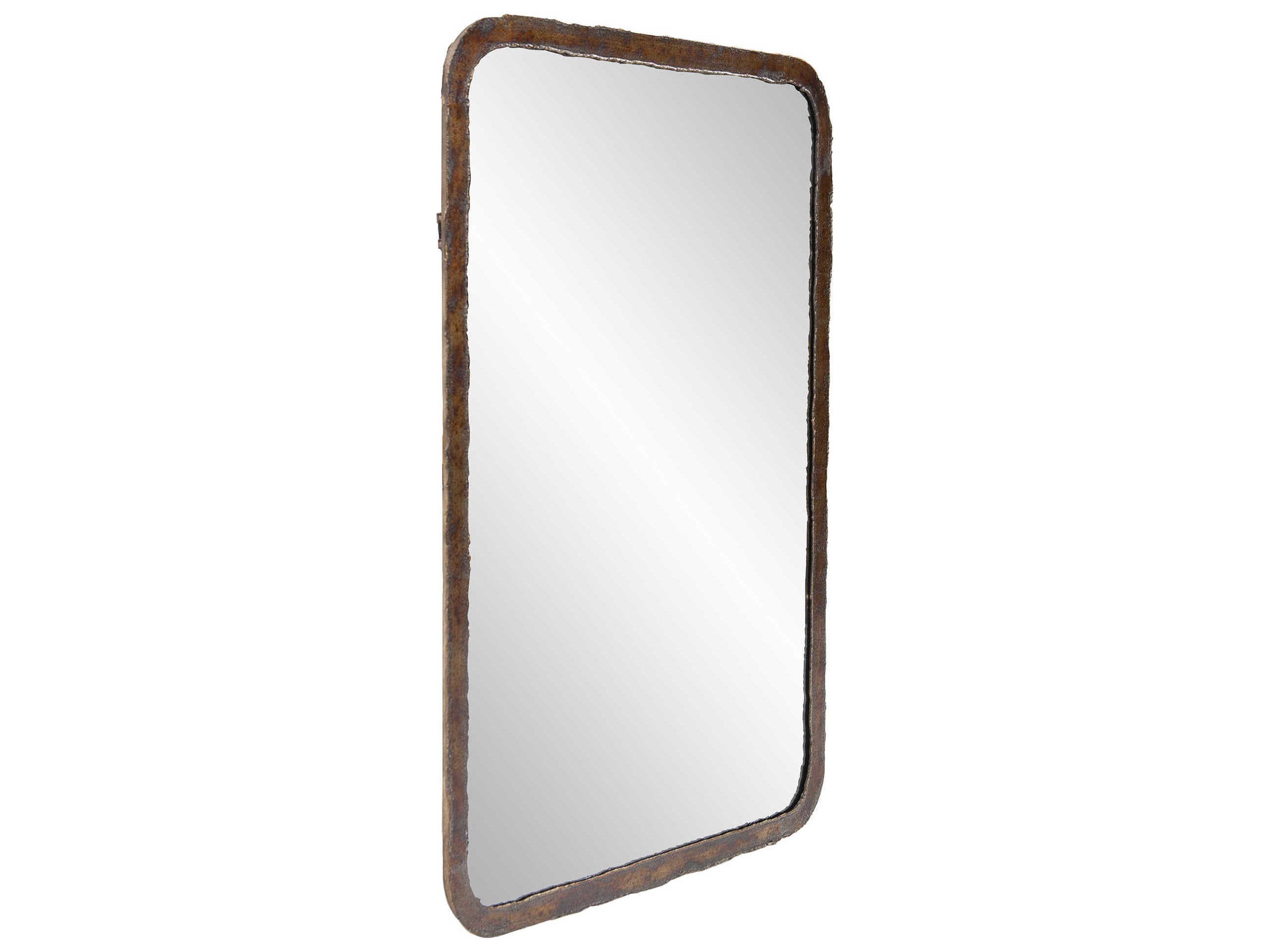 Howard Elliott Marius Acid Treated Rectangular Wall Mirror