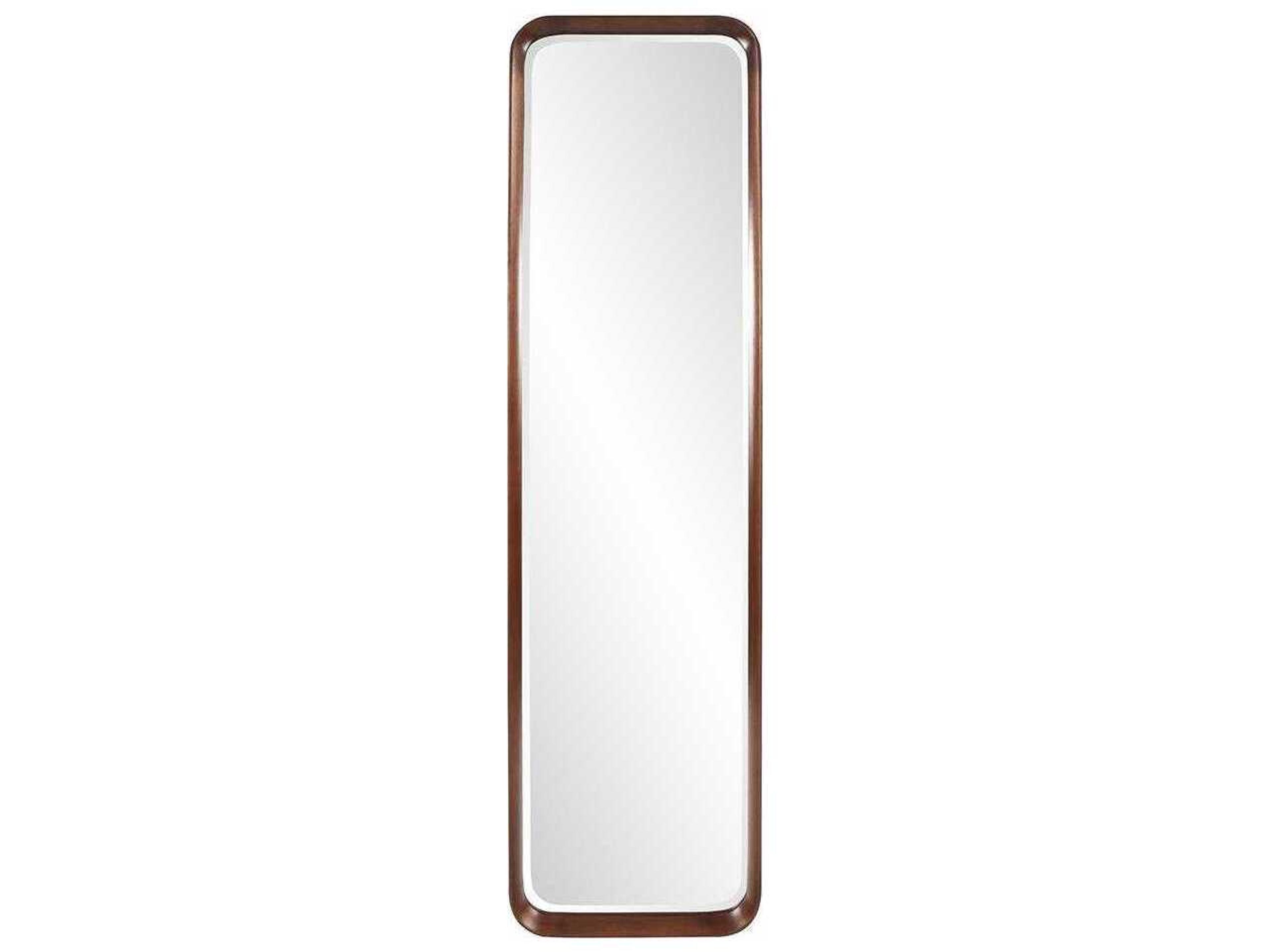 Reagan Reddish Brown Rectangular Wall Mirror