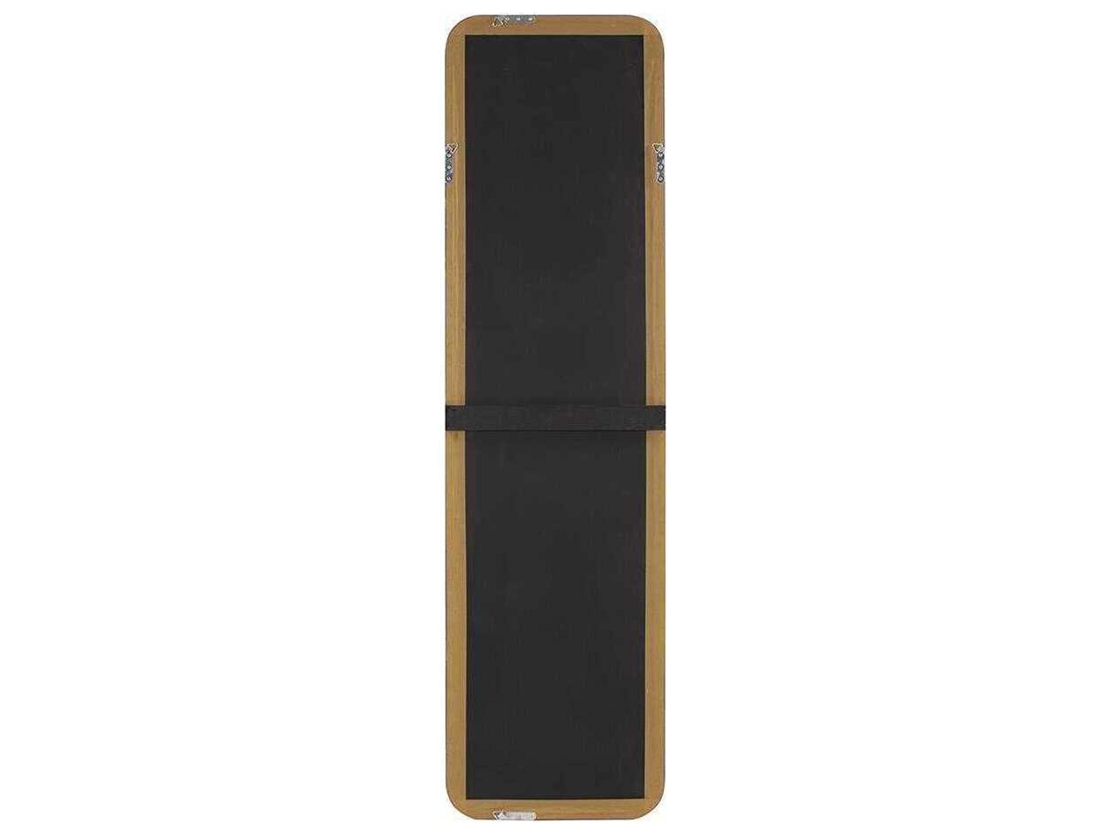 Howard Elliott Reagan Reddish Brown Rectangular Wall Mirror