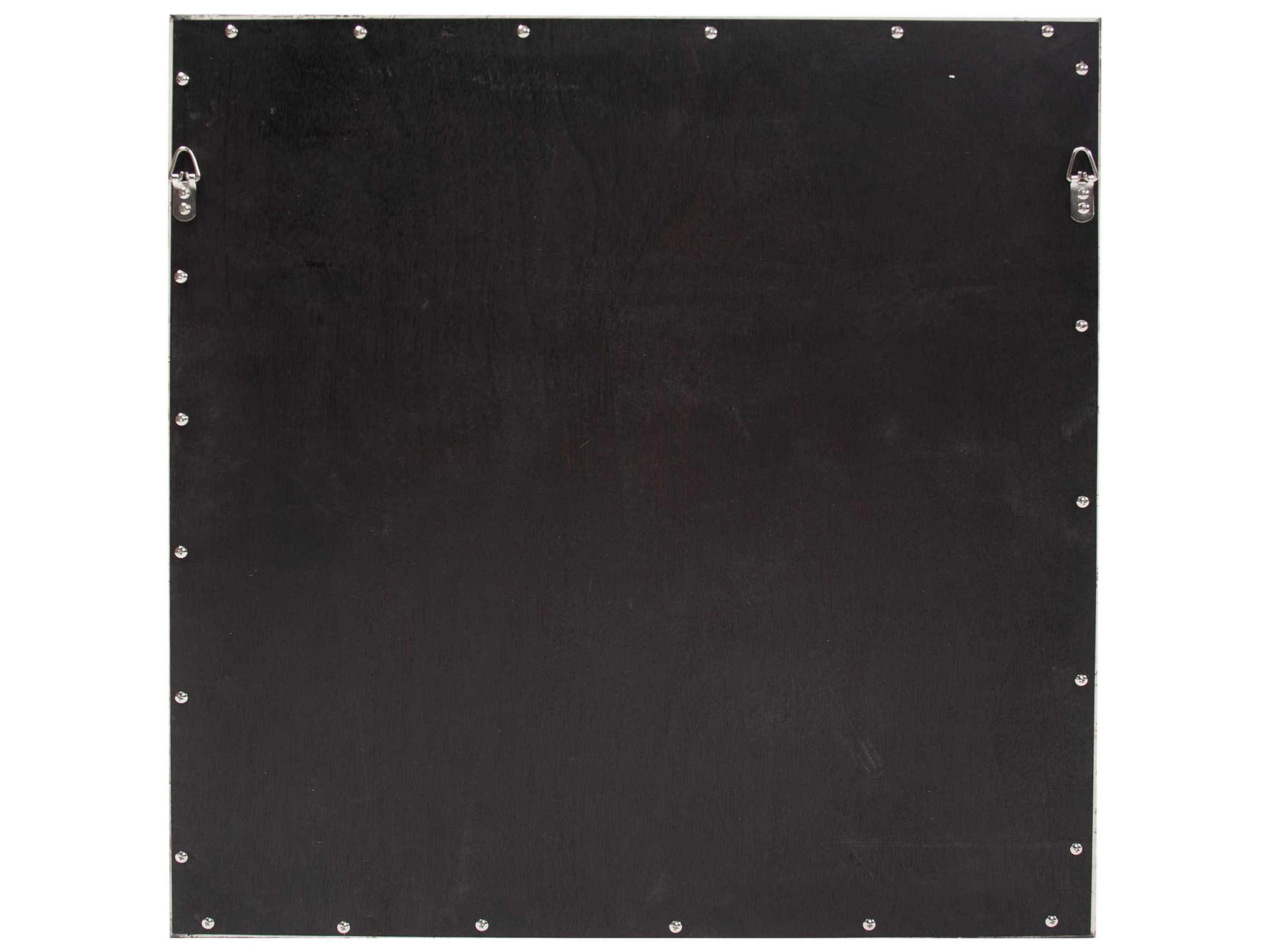 Howard Elliott Gray / Gold 26" Magnolia Flower Wood Wall Art