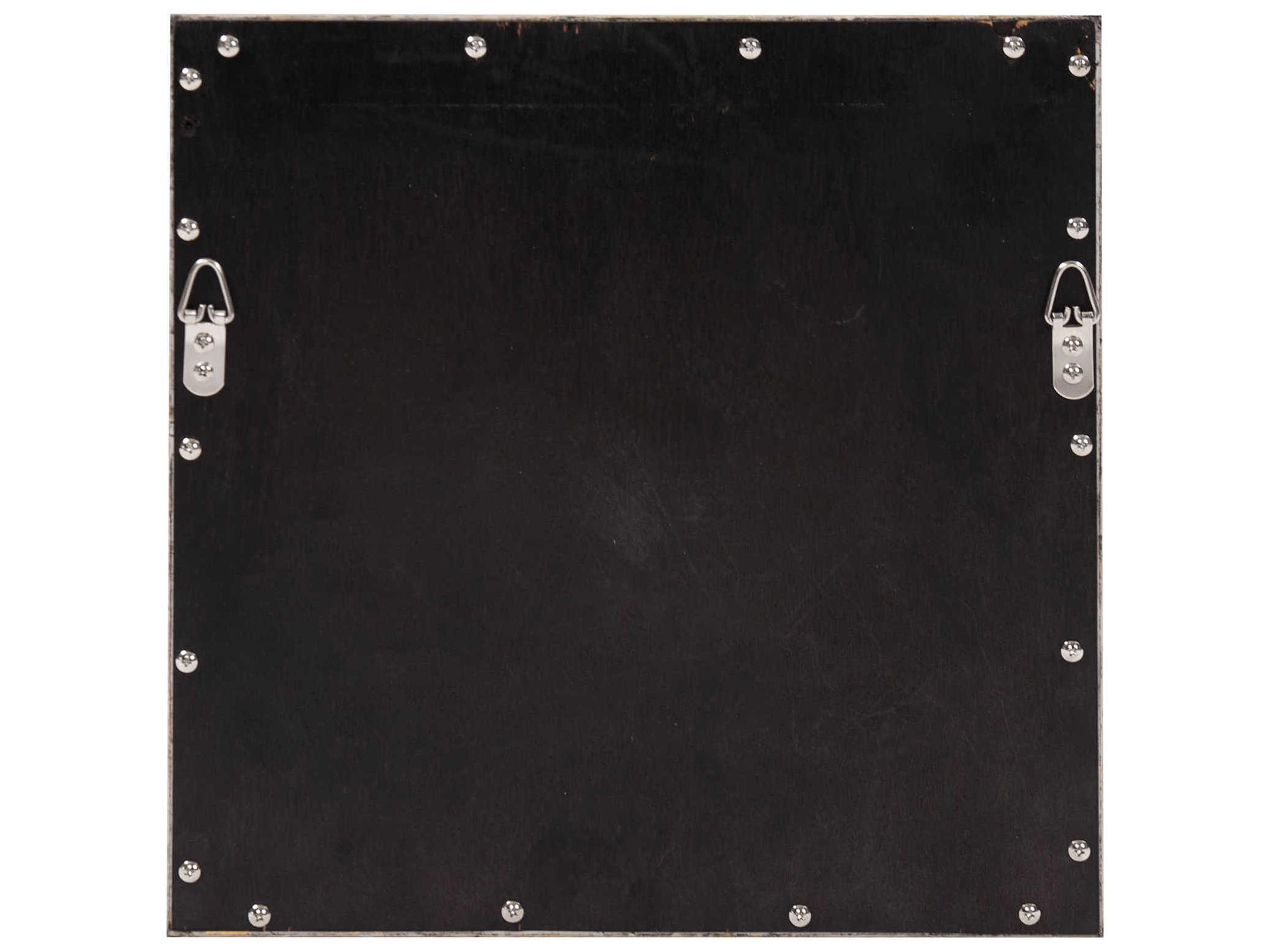 Howard Elliott Silver 14" Lotus Flower Wood Wall Art