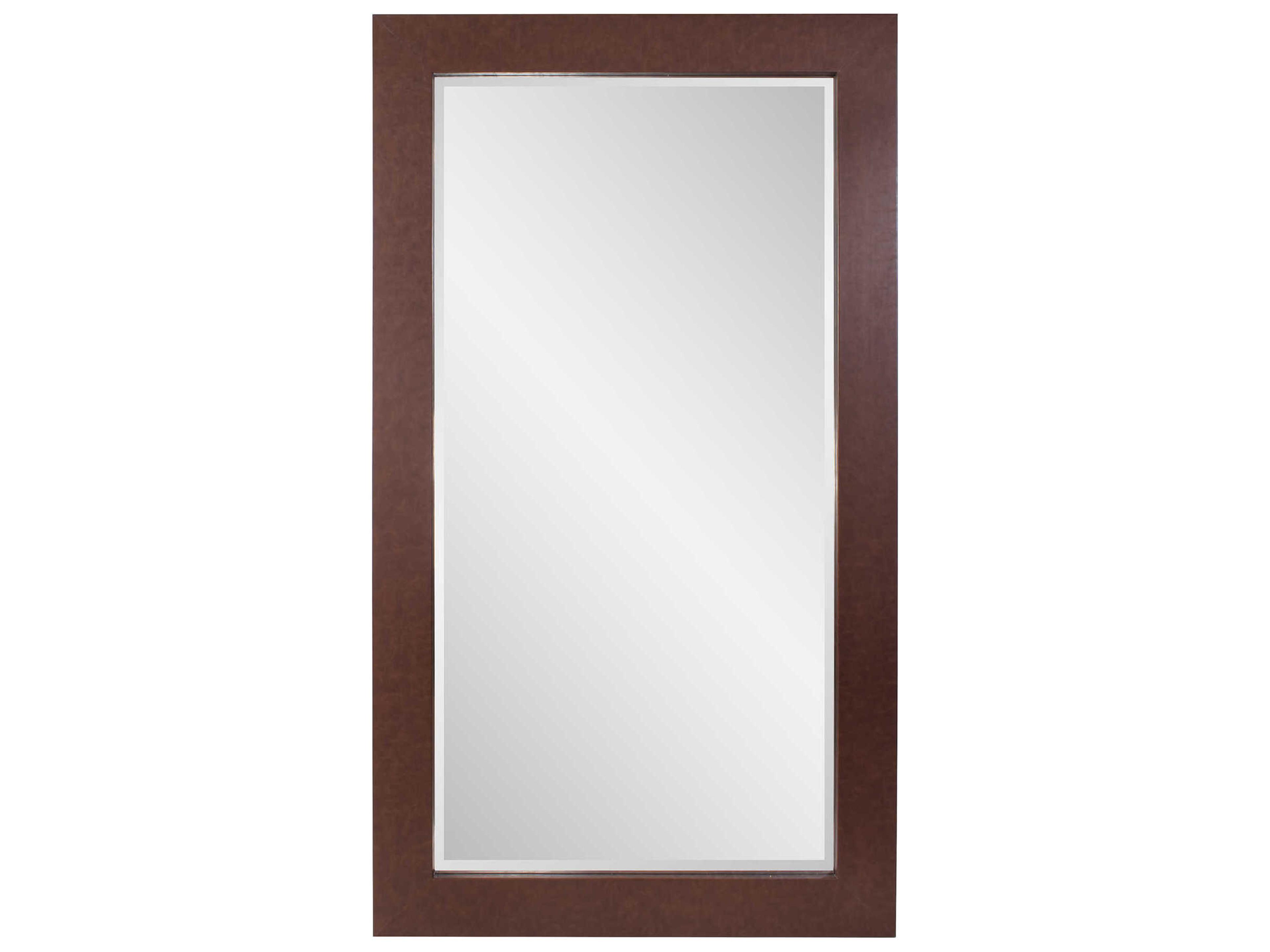Howard Elliott Bolivar Oversized Mocha Rectangular Wall Mirror