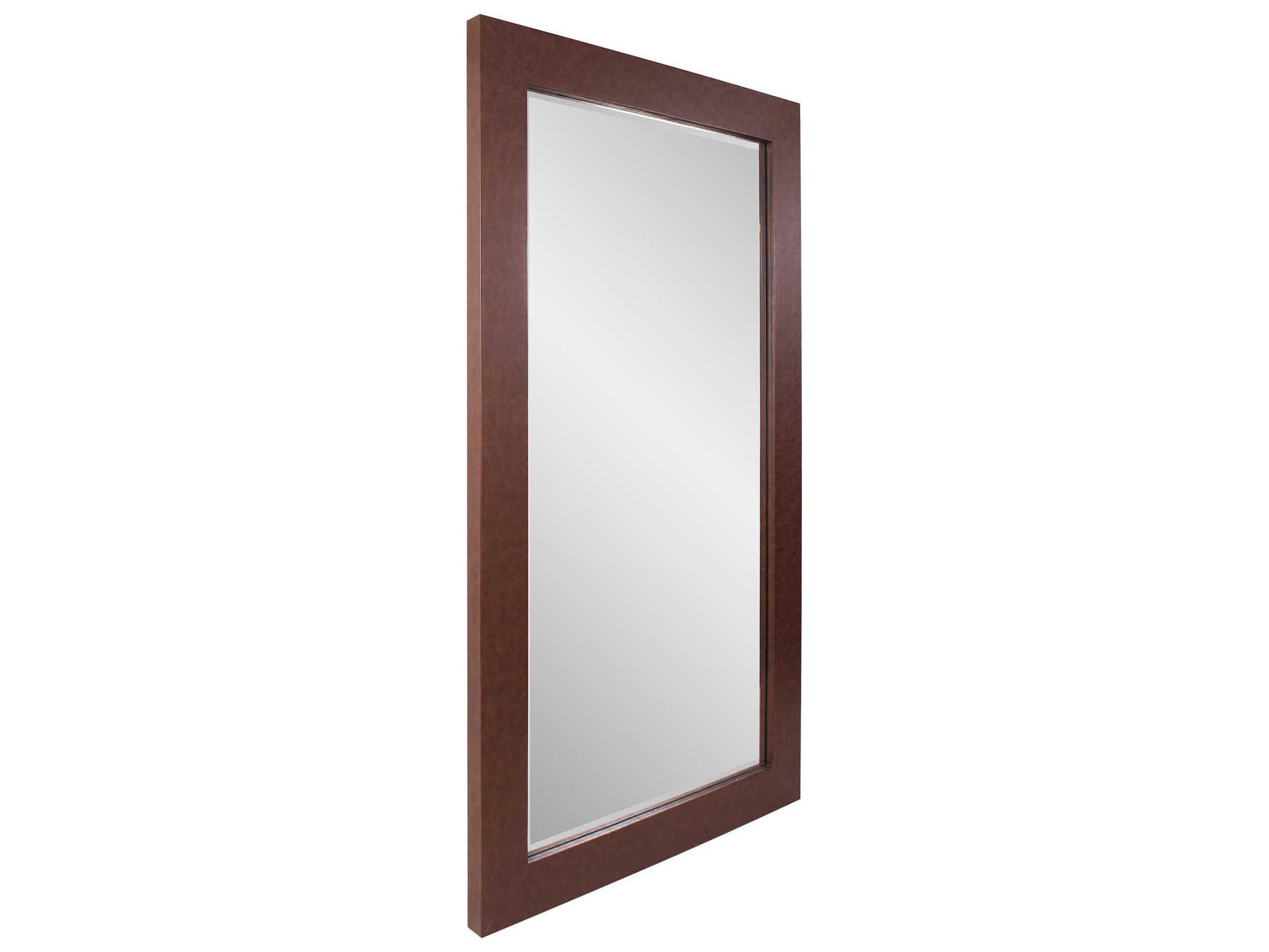 Howard Elliott Bolivar Oversized Mocha Rectangular Wall Mirror