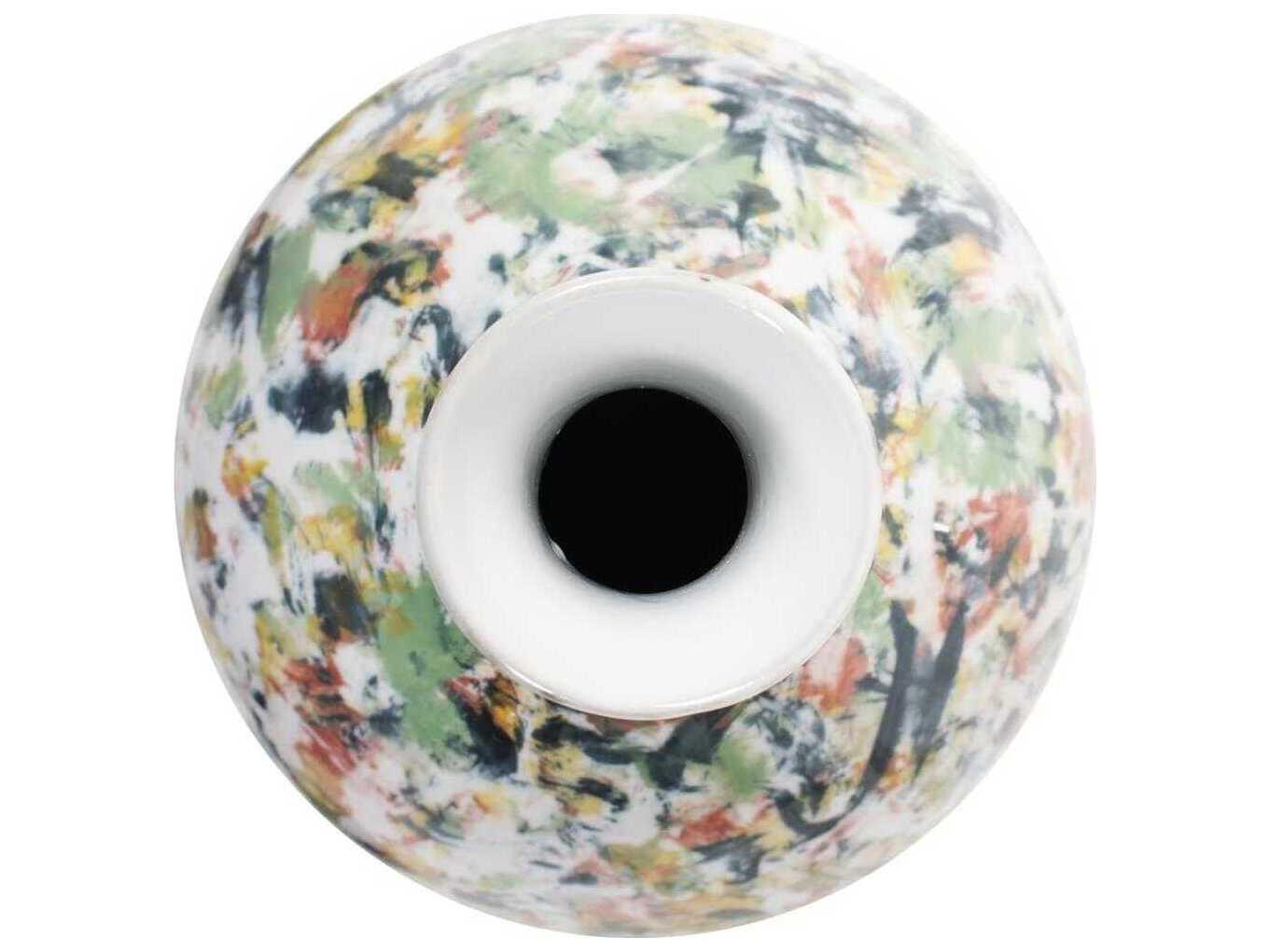 Howard Elliott Jardin Colore' Multicolored Vase