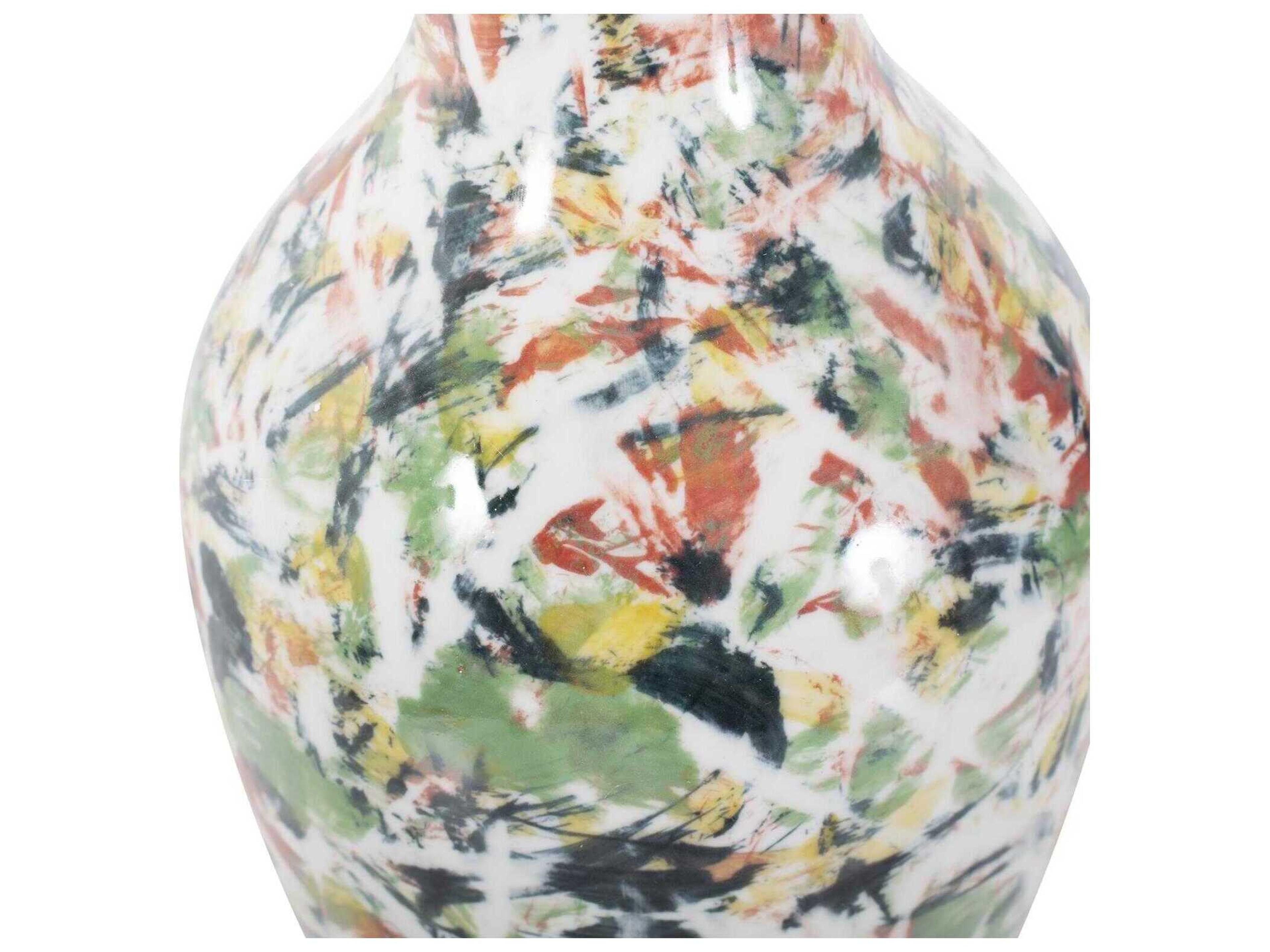 Howard Elliott Jardin Colore' Multicolored Bottle