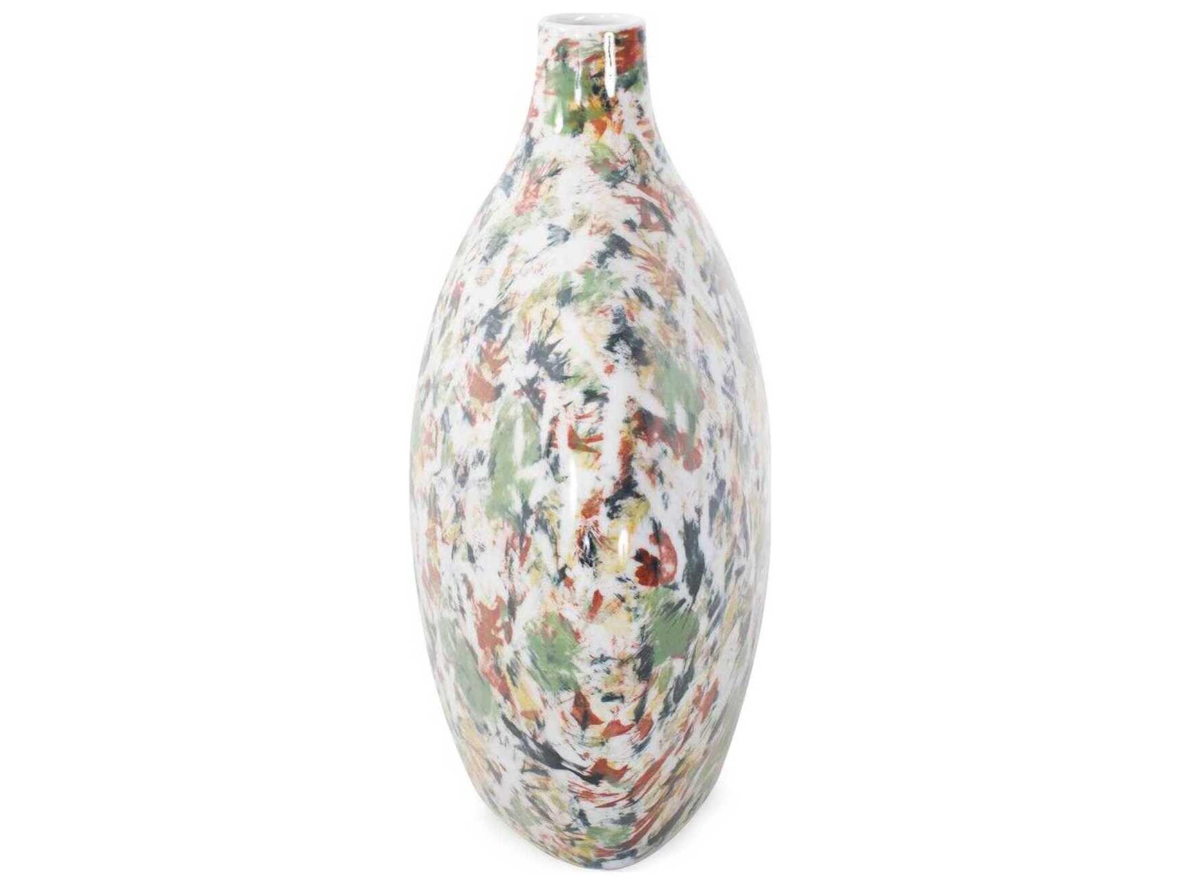 Howard Elliott Jardin Colore' Multicolored Bottle
