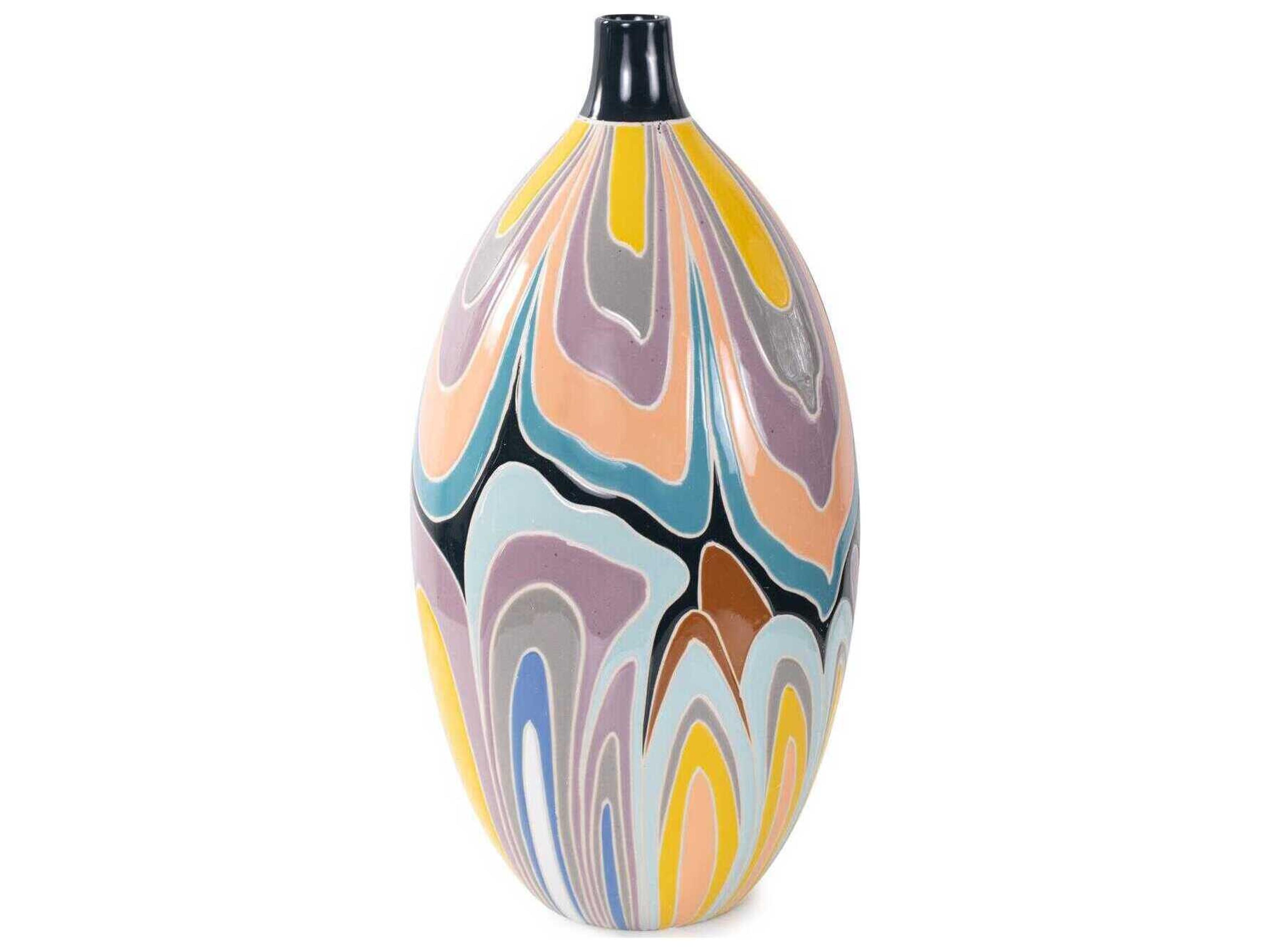 Howard Elliott Bramwell Pastel Vase