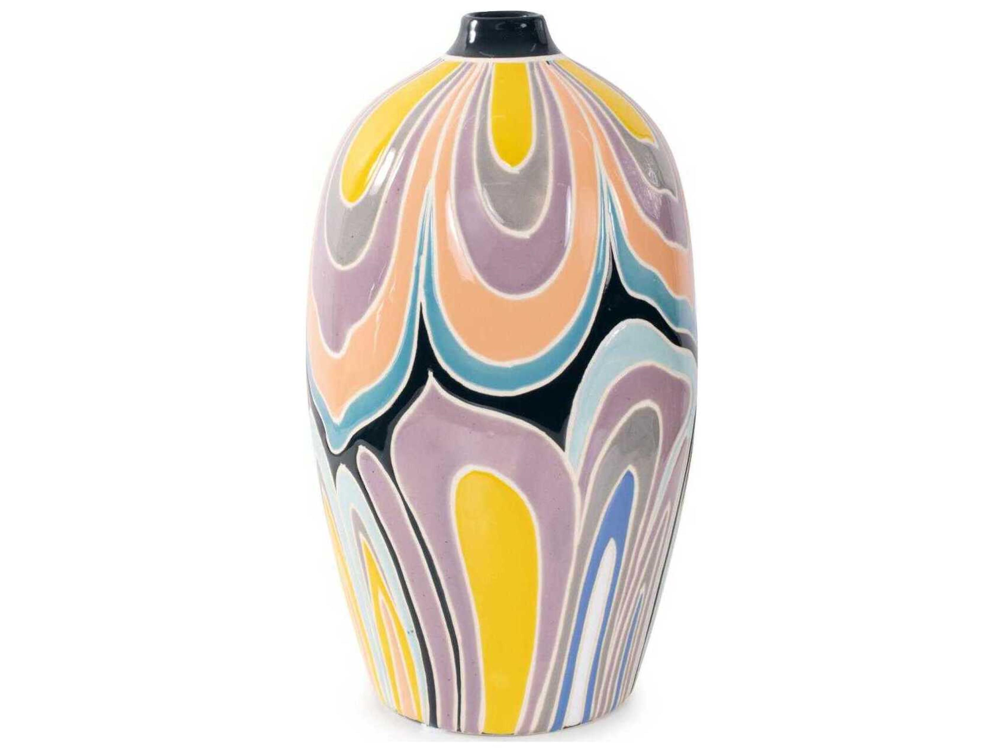 Howard Elliott Bramwell Pastel Vase