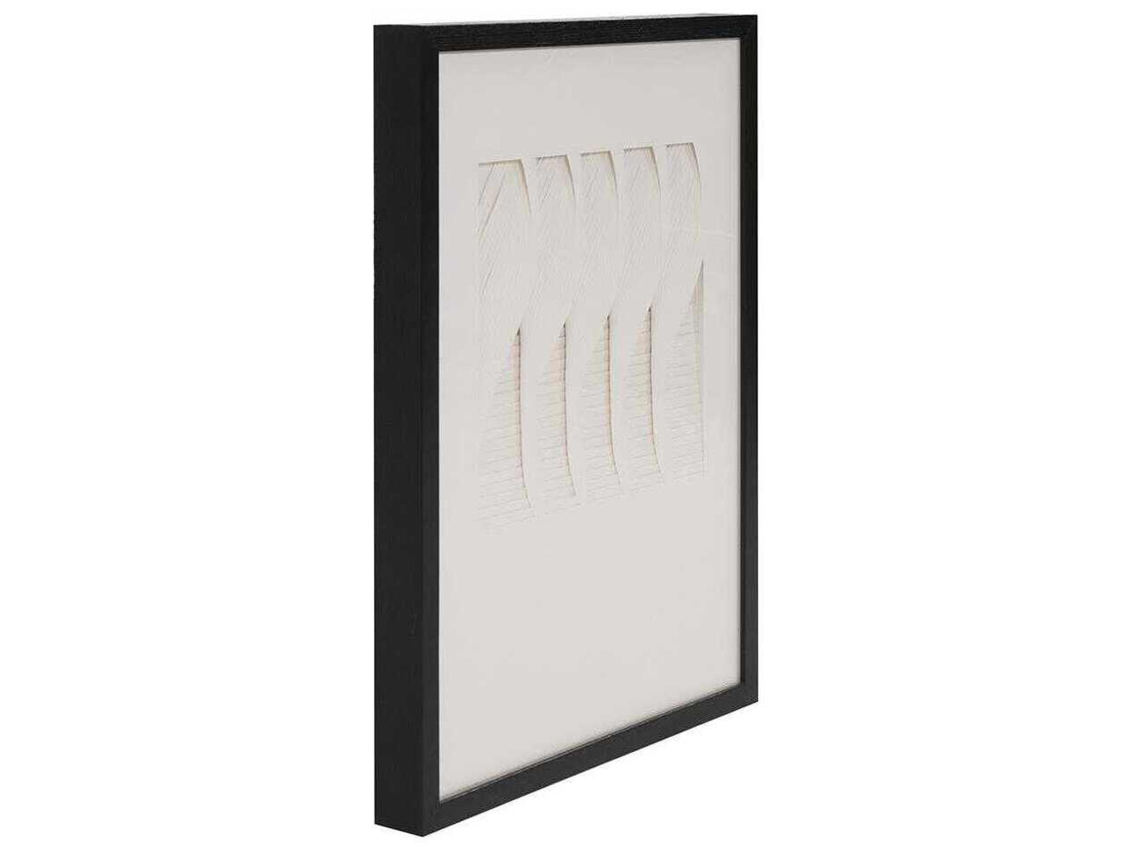 Howard Elliott Dimensional Paper Twist Shadowbox Art