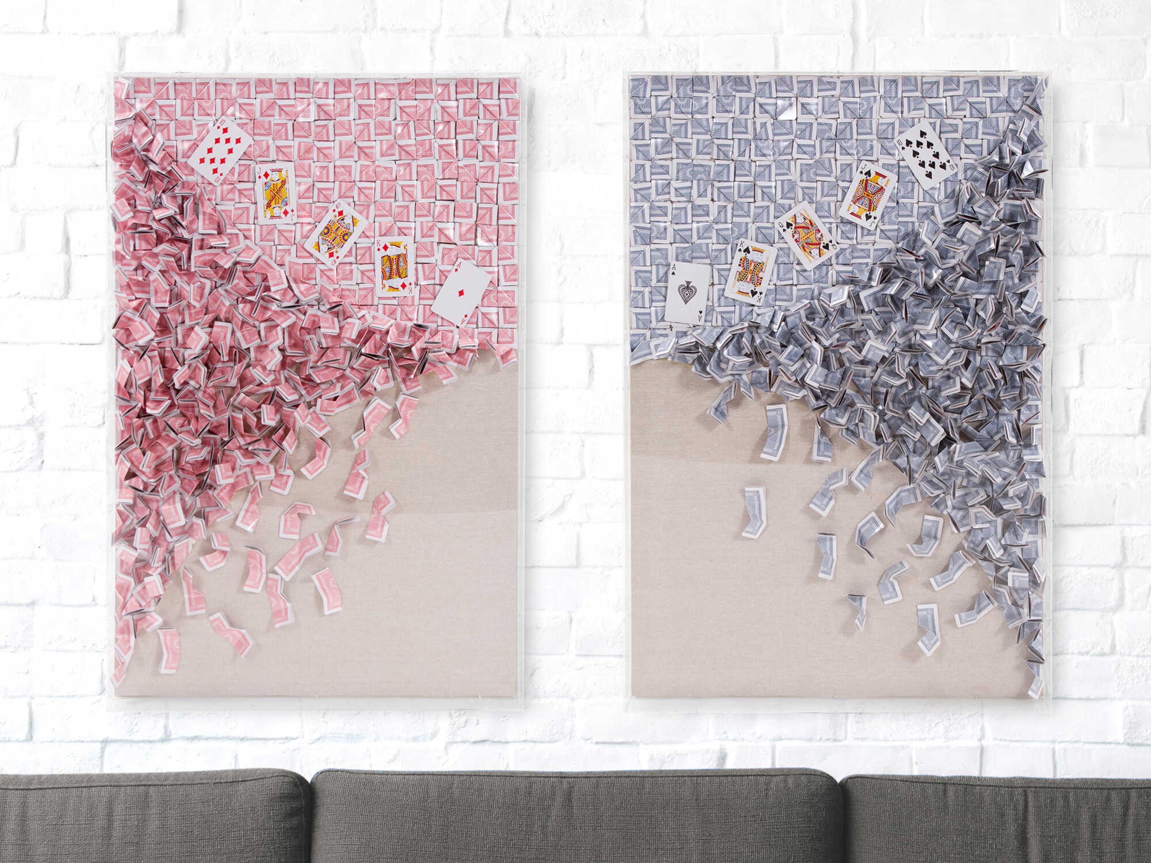 Howard Elliott Royal Flush Recycled Wall Art