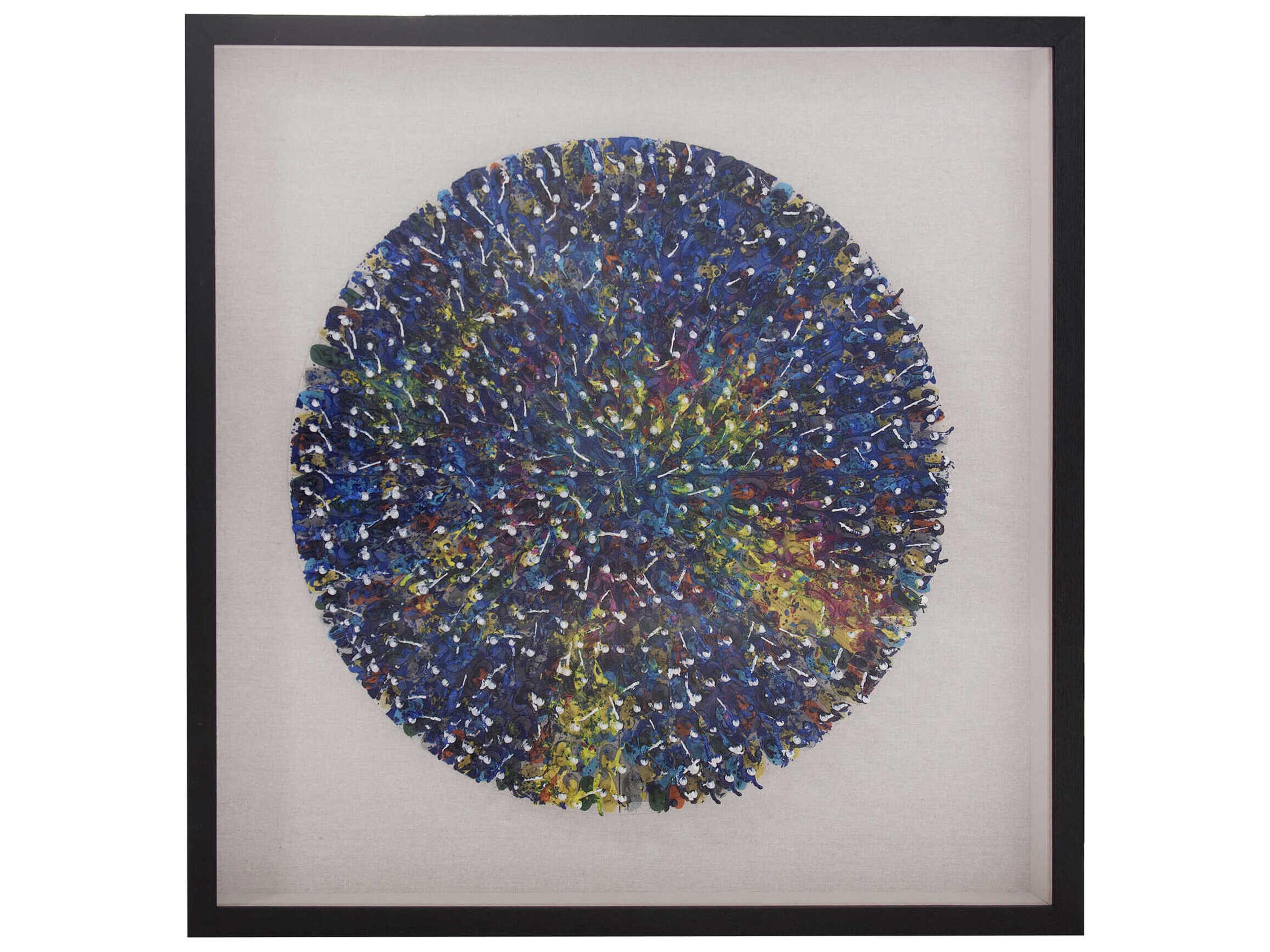 Toy Soldier Mandala Recycled Wall Art