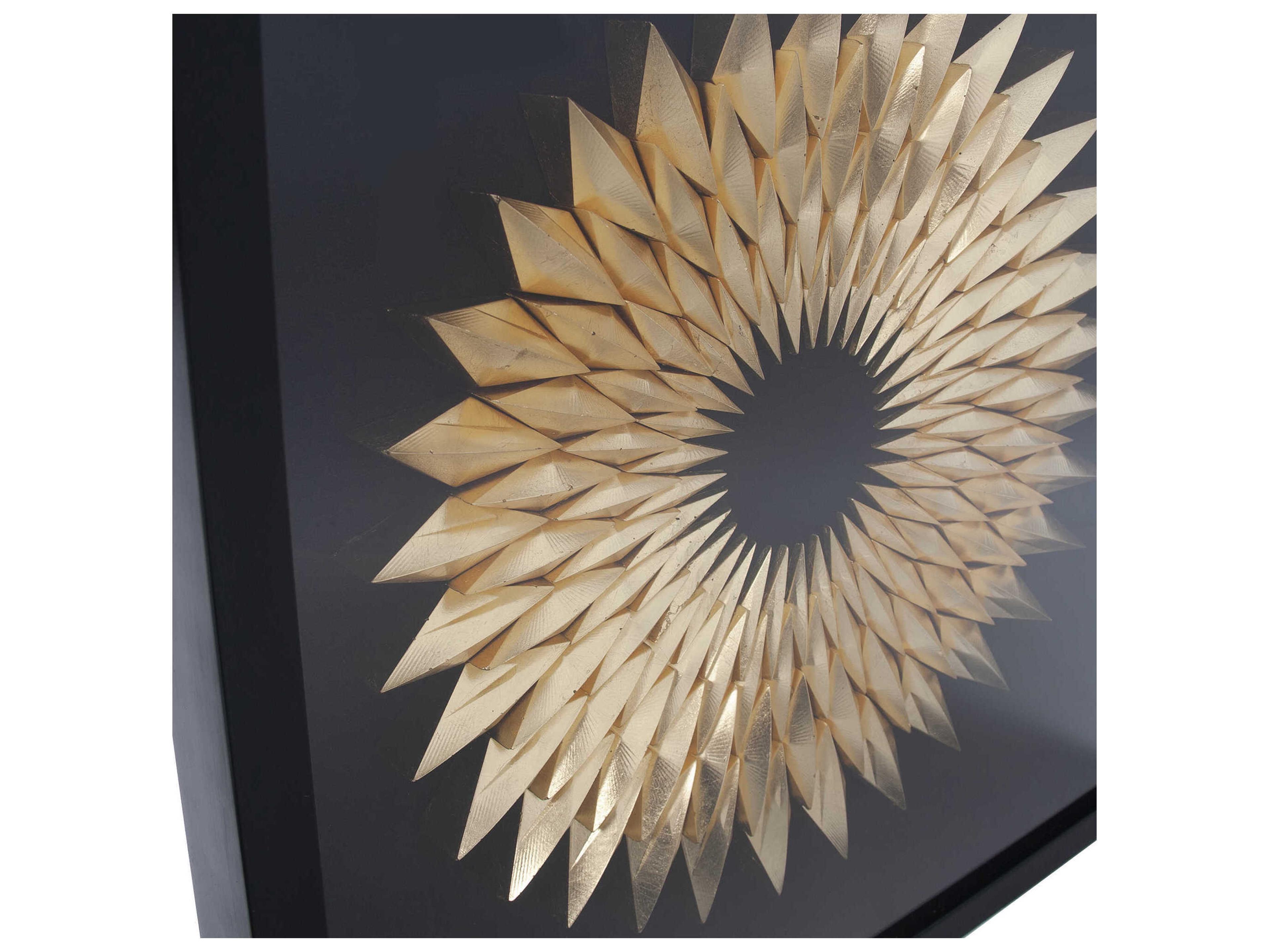 Howard Elliott Inca Star of Gold Framed Art