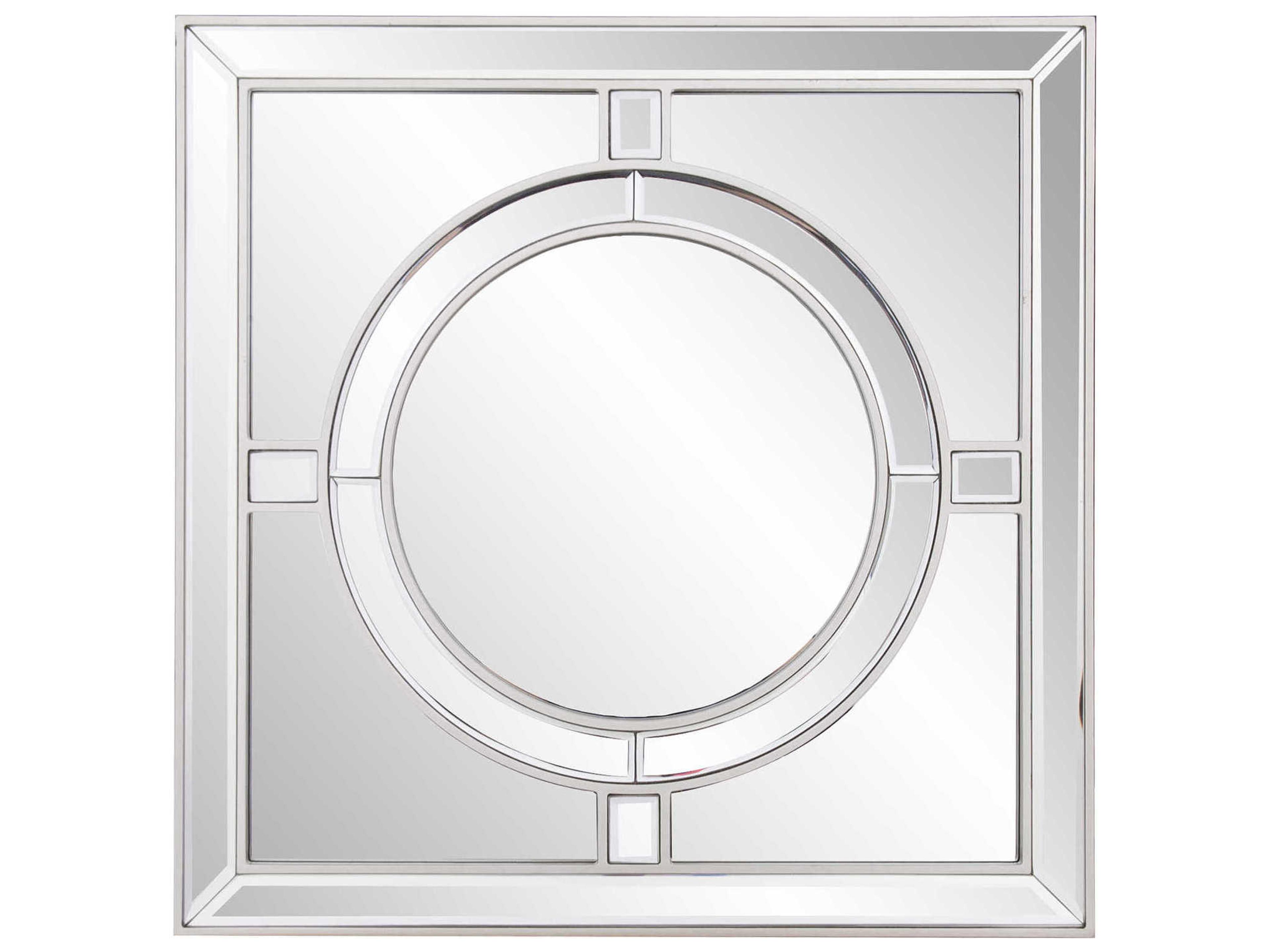 Howard Elliott Arwen Champagne Silver Square Wall Mirror