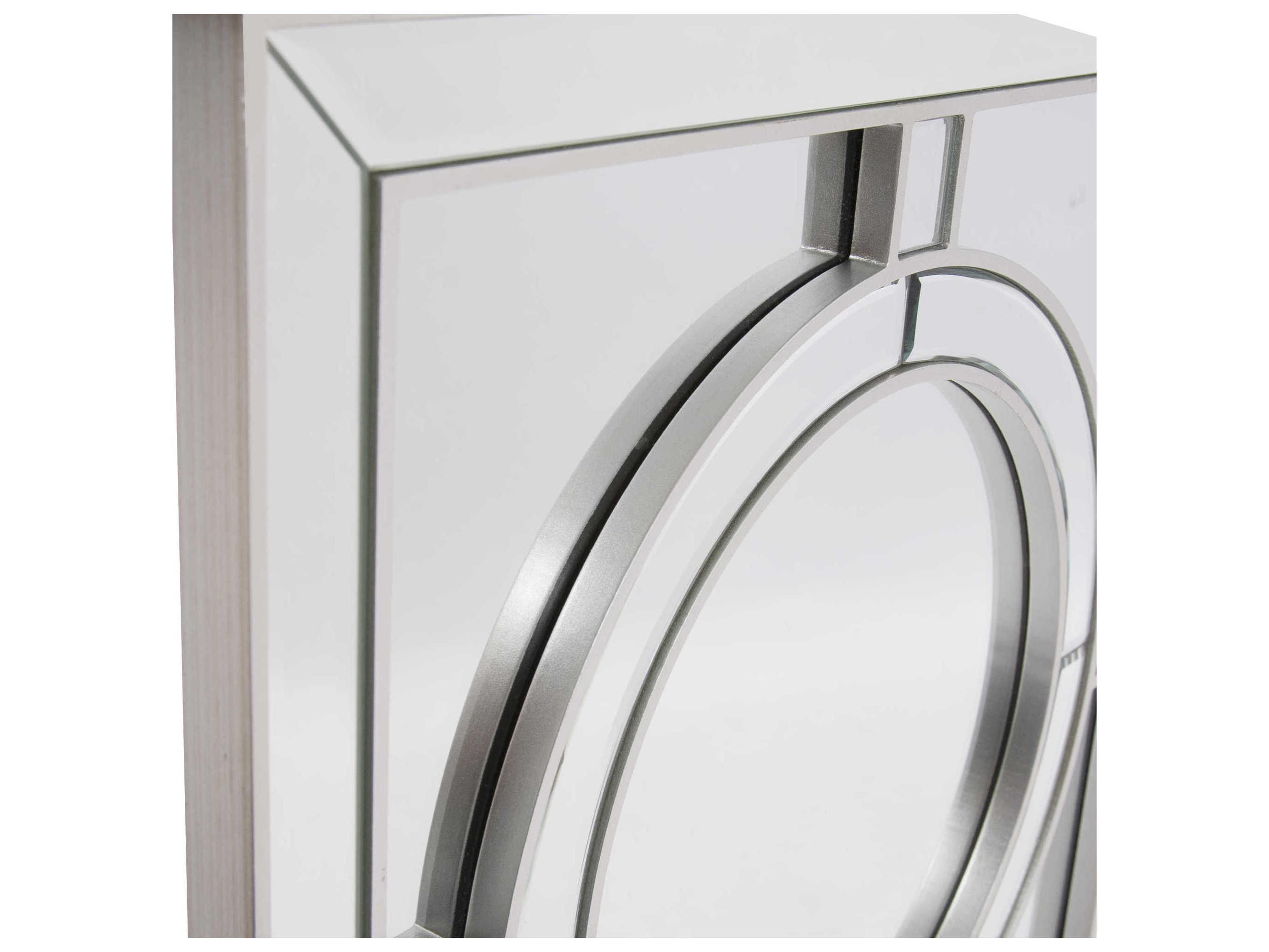 Howard Elliott Arwen Champagne Silver Square Wall Mirror