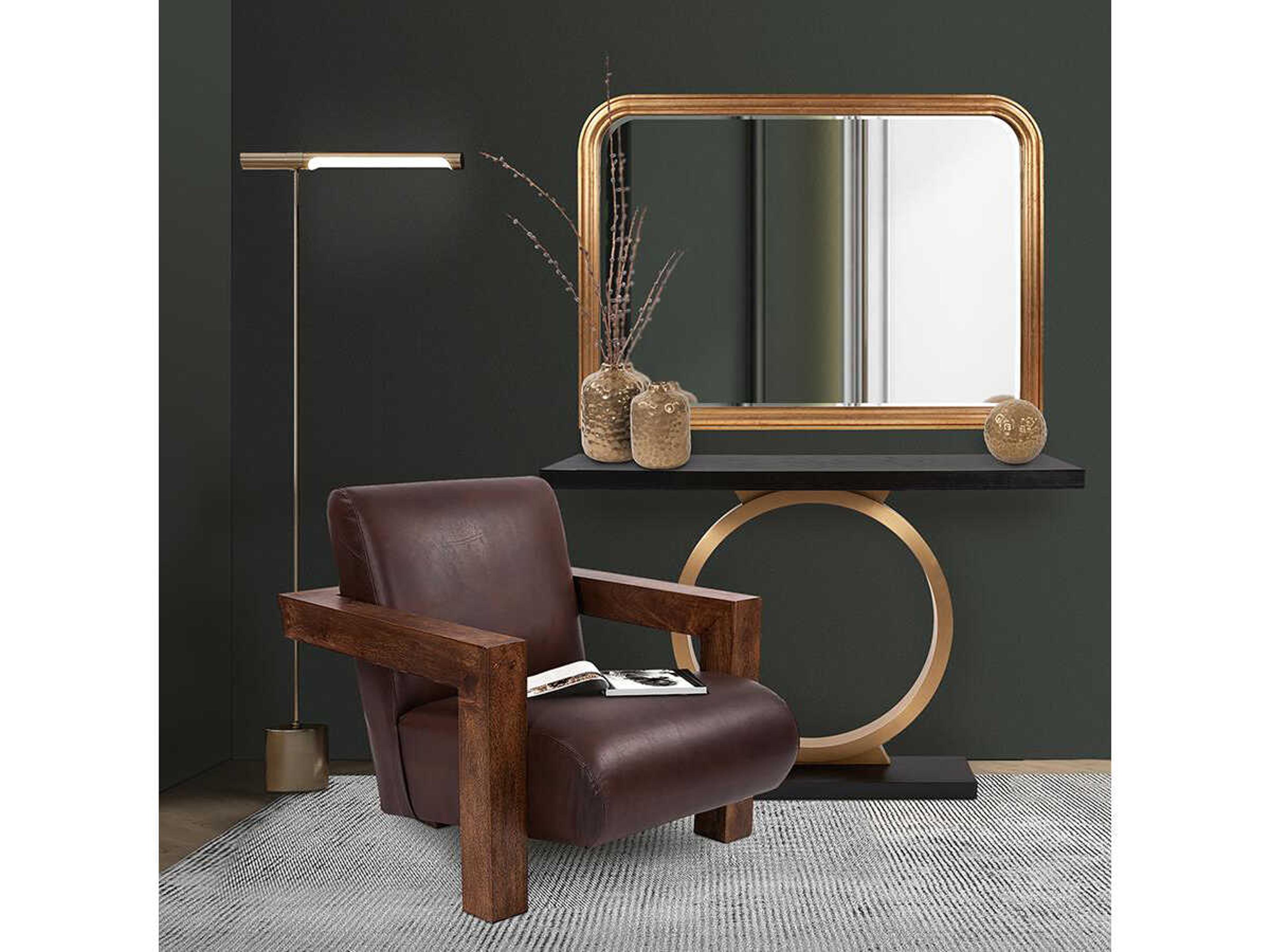 Howard Elliott French Philippe Antique Gold Wall Mirror