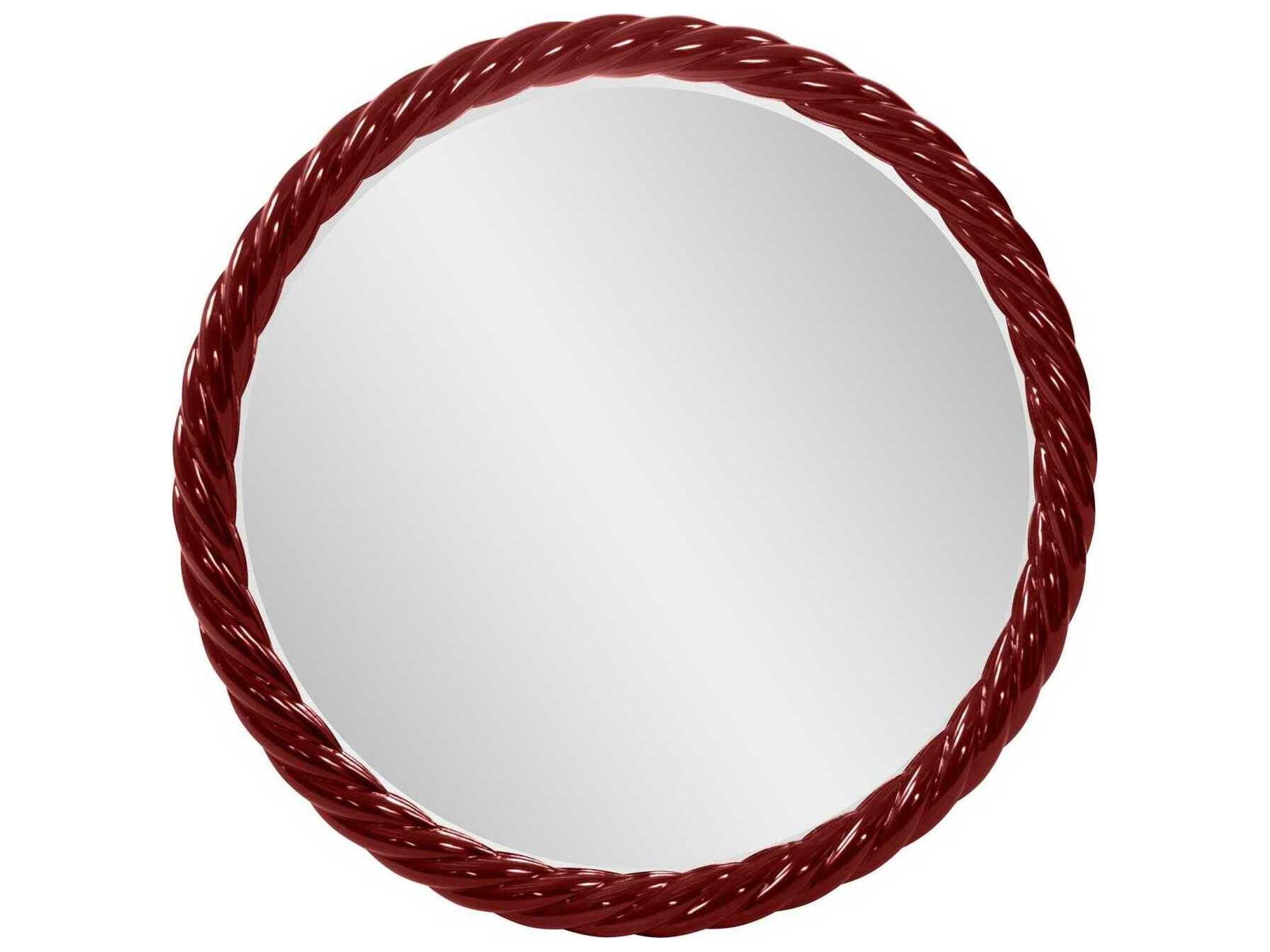 Howard Elliott Gita Round Wall Mirror