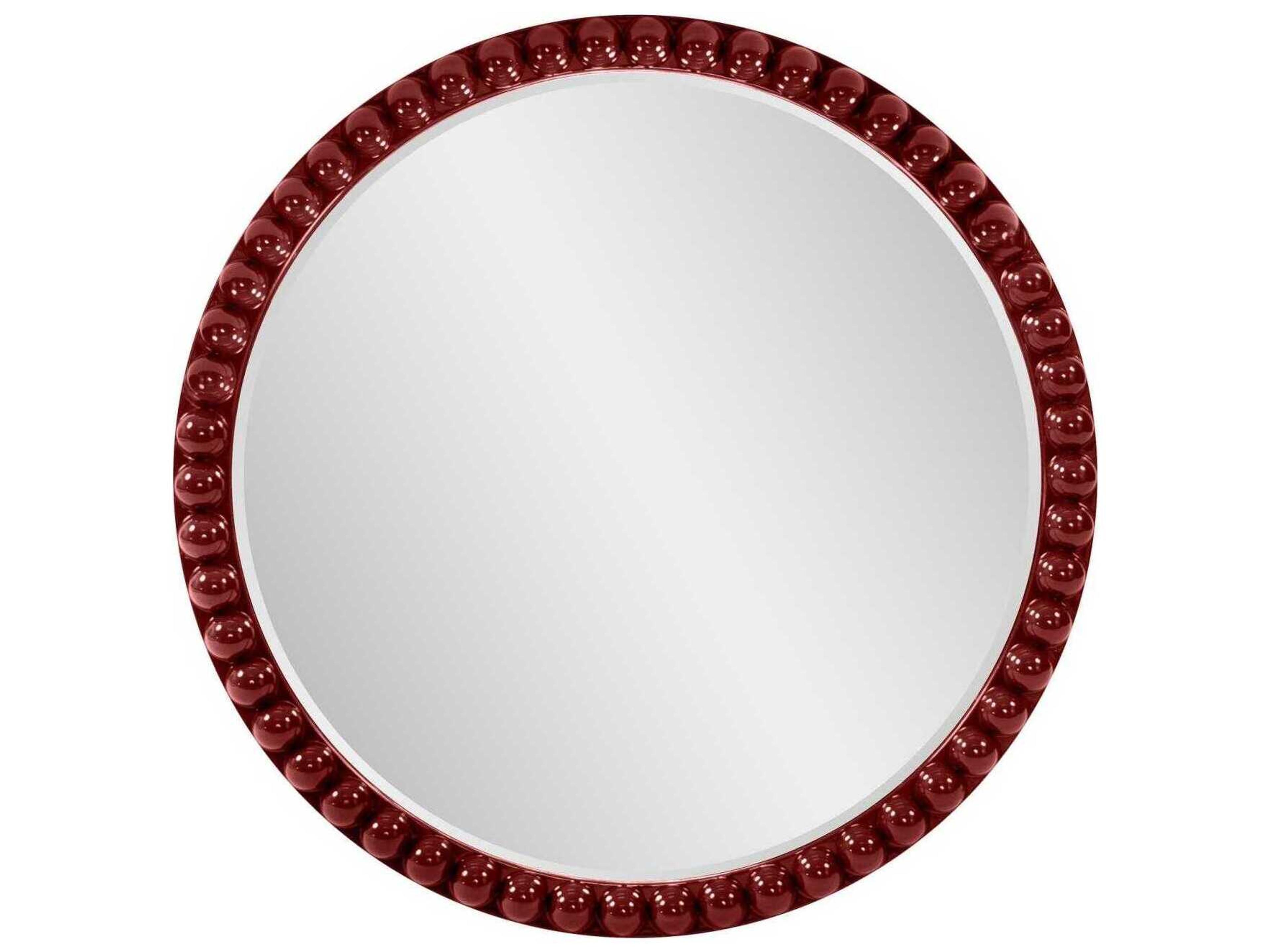 Howard Elliott Varsha Round Wall Mirror